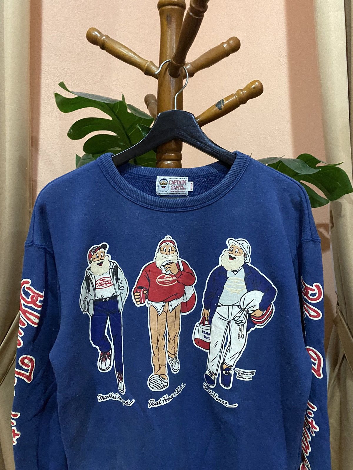 Vintage Vintage Captain Santa Sweatshirt - Classic 90s Japanese Size US M / EU 48-50 / 2 - 6 Thumbnail