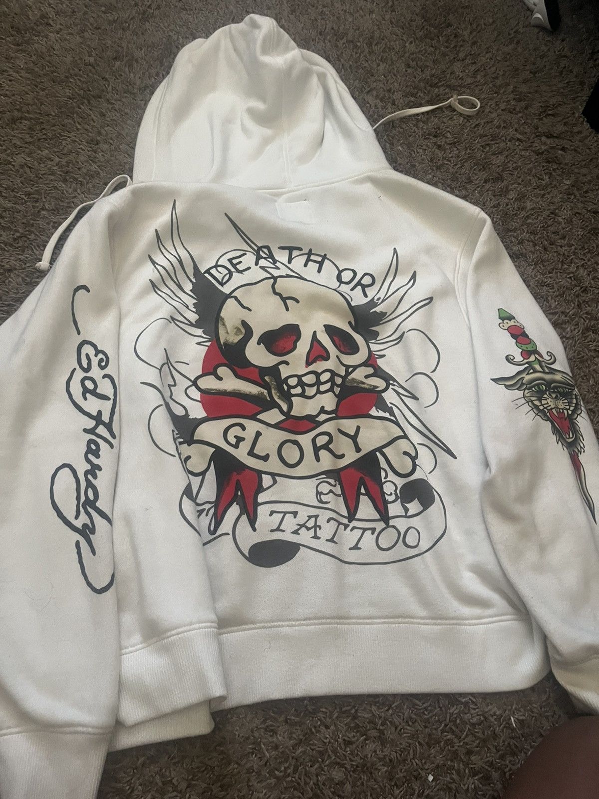 Ed Hardy Ed hardy death or glory hoodie Size US M / EU 48-50 / 2 - 1 Thumbnail