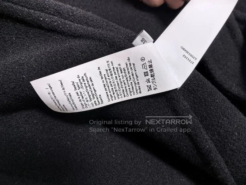 Loewe Loewe Black Wool Coat Size 38. Size US S / EU 44-46 / 1 - 4 Thumbnail