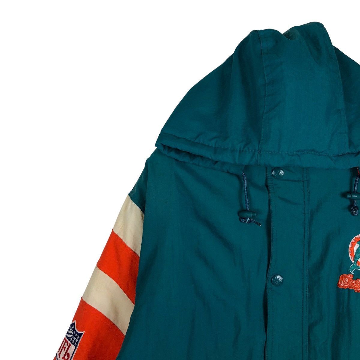 NFL 🔥90’s Vintage Bomber Jacket Starter NFL Dolphins Big Logo Size US M / EU 48-50 / 2 - 7 Thumbnail