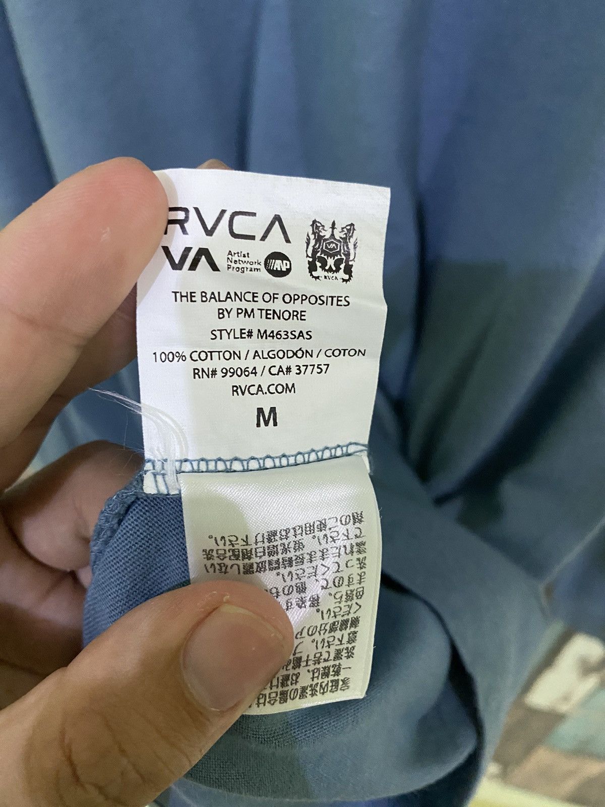 RVCA RVCA THE BONZER Size US M / EU 48-50 / 2 - 6 Thumbnail