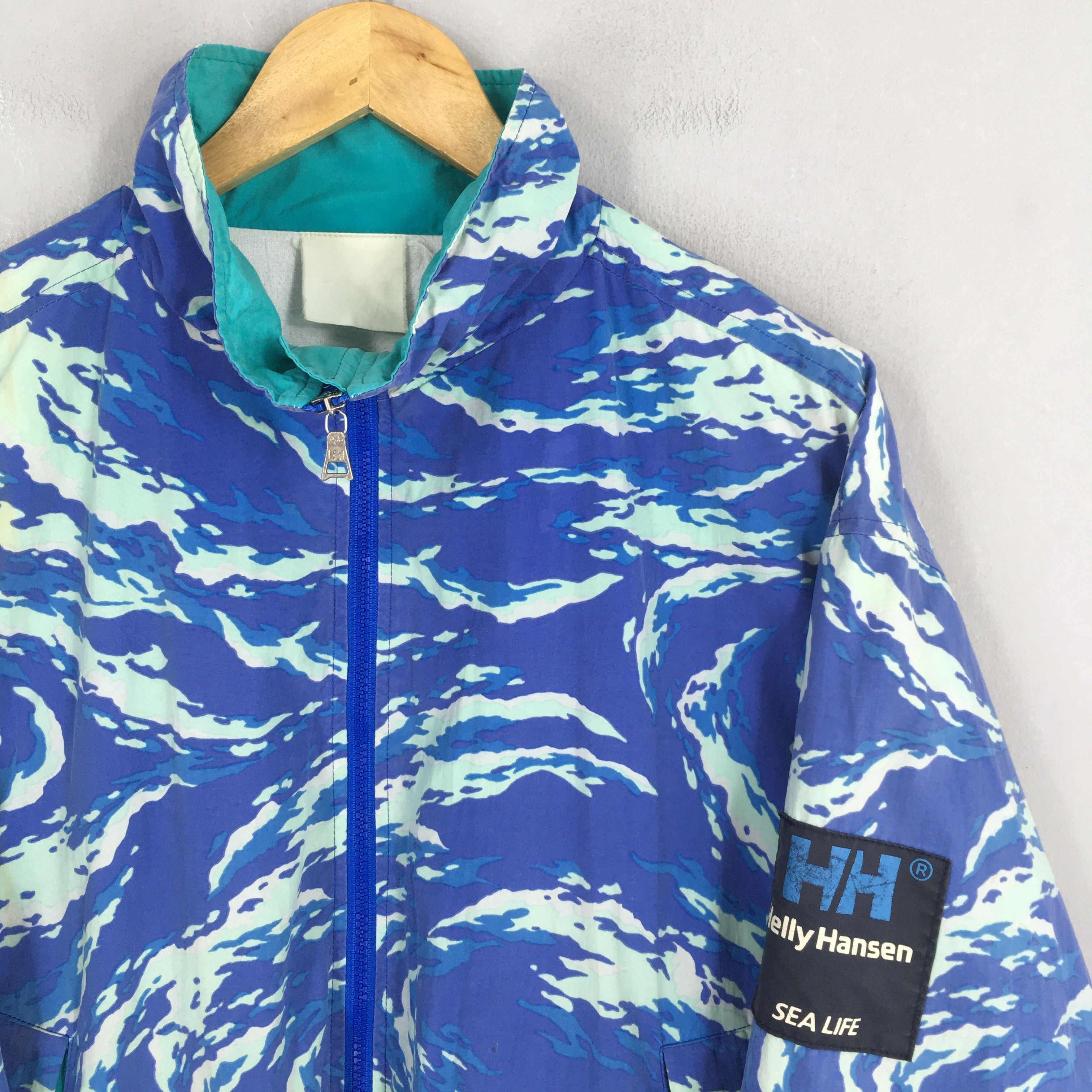 Helly Hansen Helly Hansen Sea Life Abstract Windbreaker Jacket Large Size US L / EU 52-54 / 3 - 2 Thumbnail