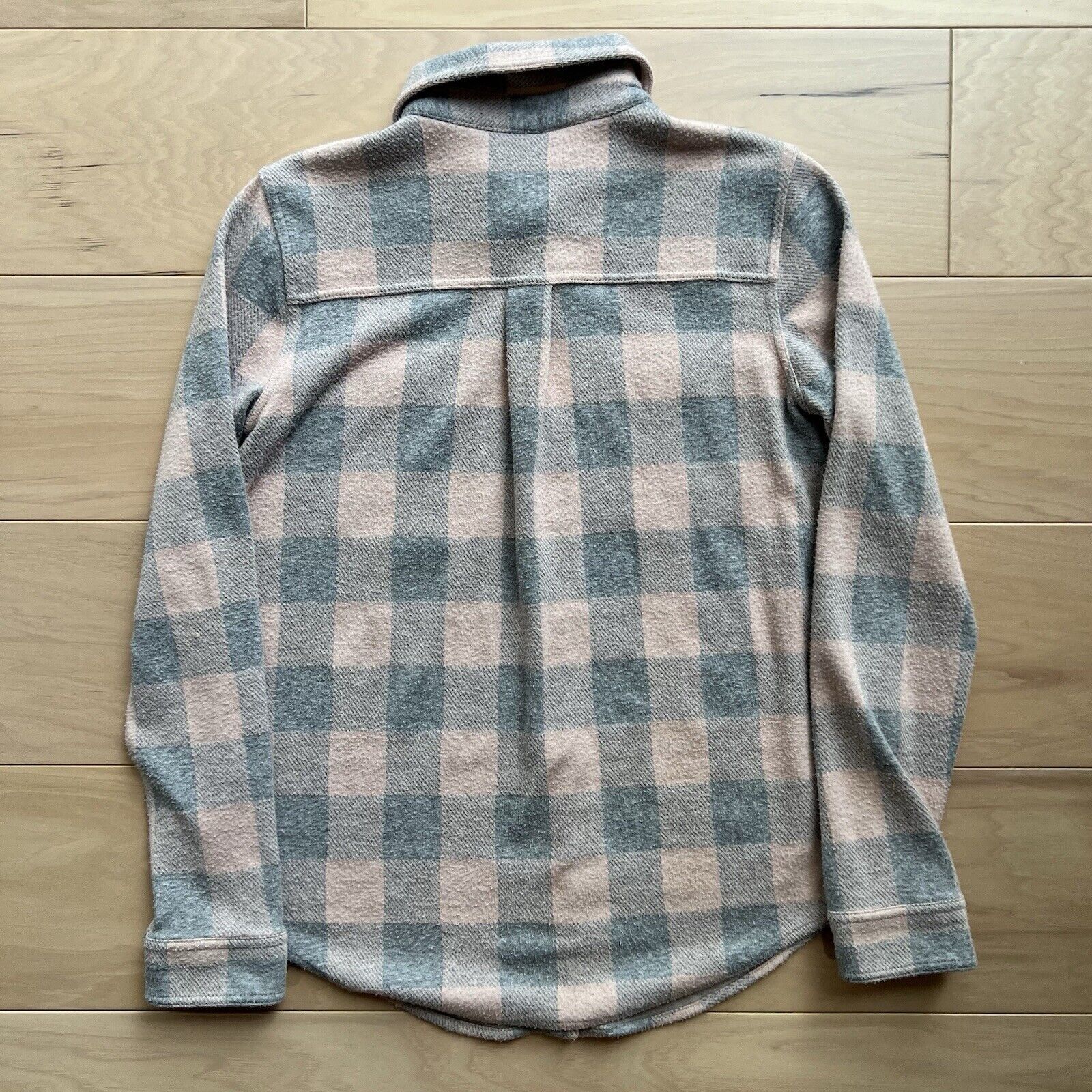 Faherty Faherty Legend Sweater Shirt Women's S Pink Gray Button Up Size S / US 4 / IT 40 - 8 Thumbnail