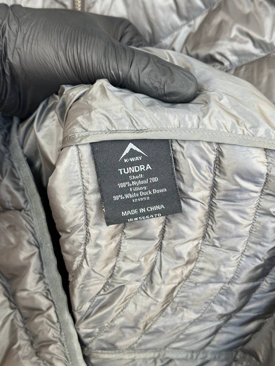K-Way K-Way Tundra Ultralight Down Puffer Jacket Nylon 20D Shell Size US M / EU 48-50 / 2 - 15 Thumbnail