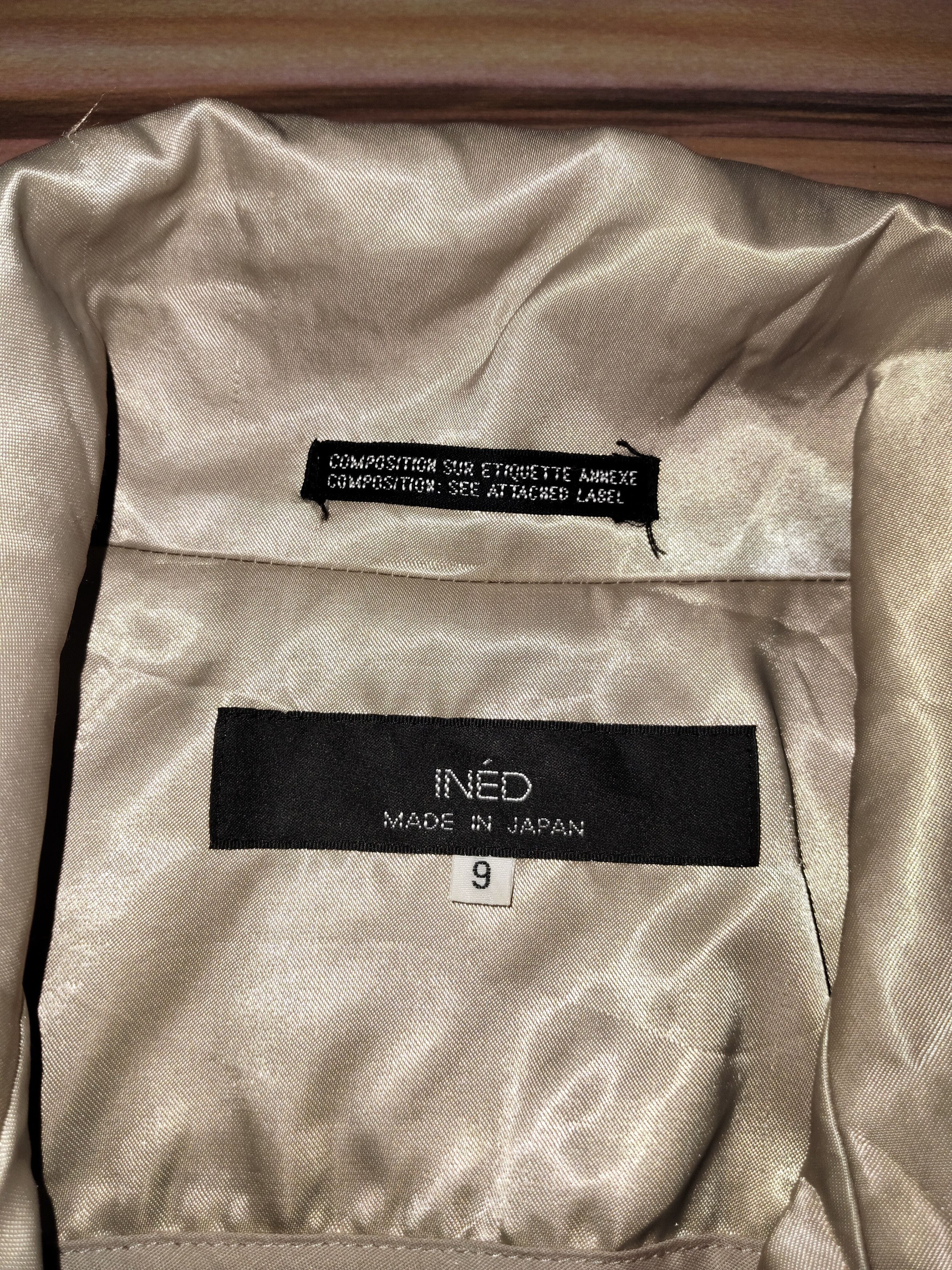 Yohji Yamamoto INED Jacket By YOHJI YAMAMOTO Size S / US 4 / IT 40 - 4 Thumbnail