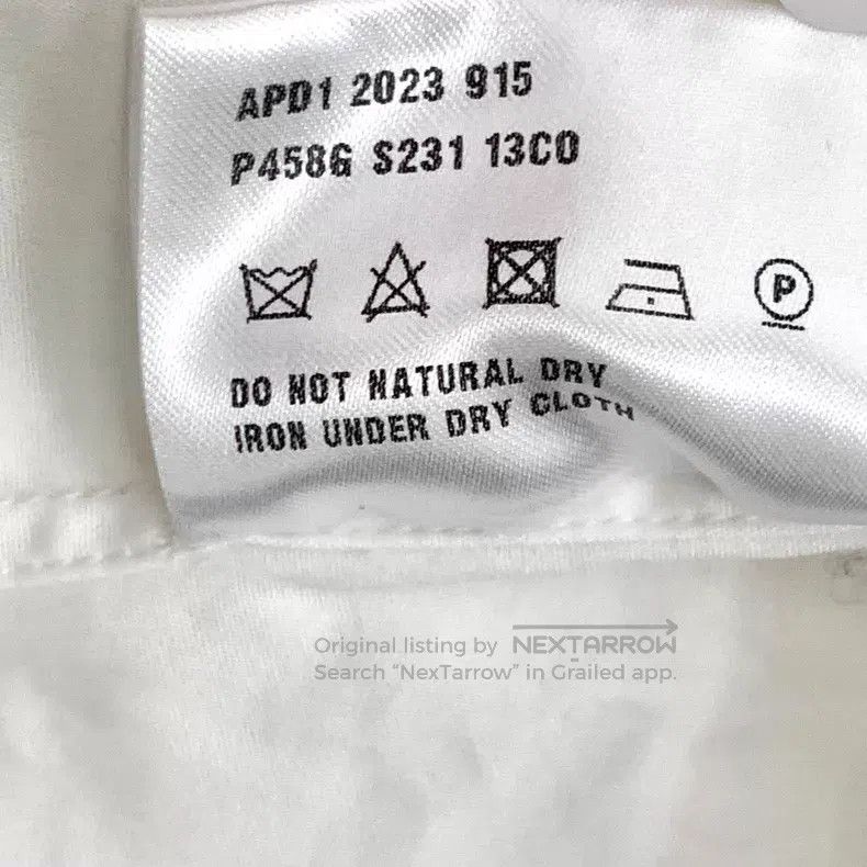 Prada Prada 23 white logo letter embroidery cotton lapel single- Size XXS / US 00 / IT 34 - 8 Thumbnail
