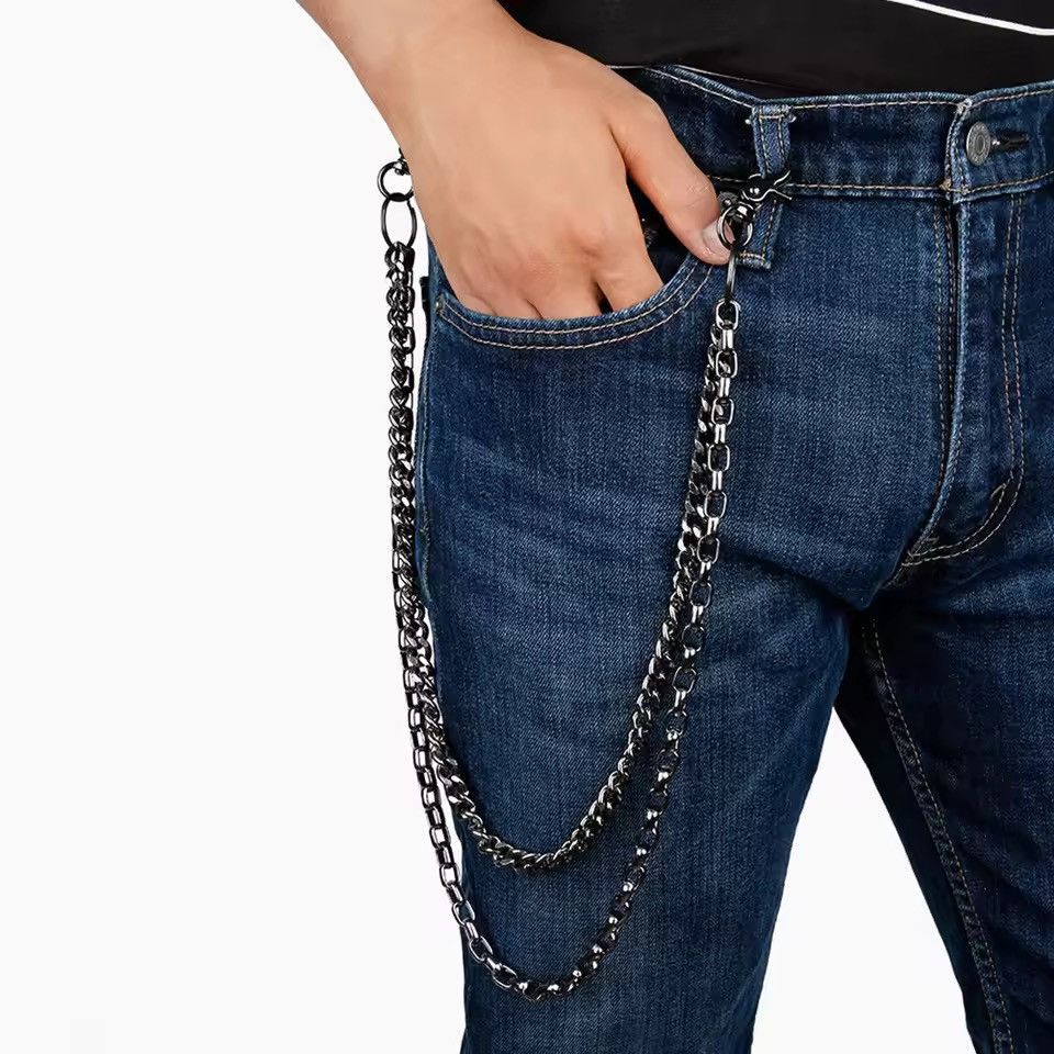 Other Punk Gothic Hip Hop Pants Chain Size ONE SIZE - 1 Thumbnail
