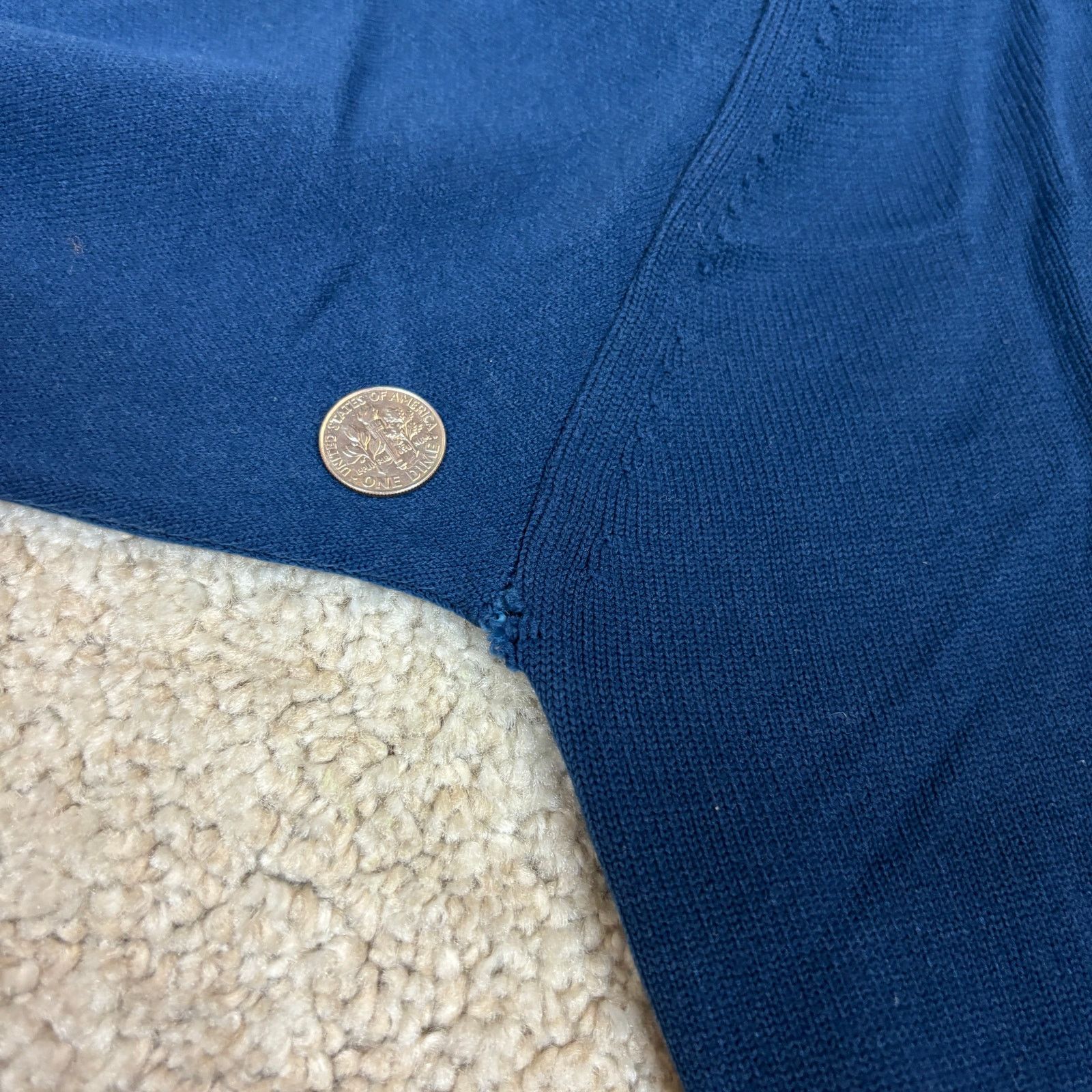 Vintage Vintage 60s Leonardo Strassi Nylon Knit Stripe Polo Men's M Size US M / EU 48-50 / 2 - 8 Thumbnail