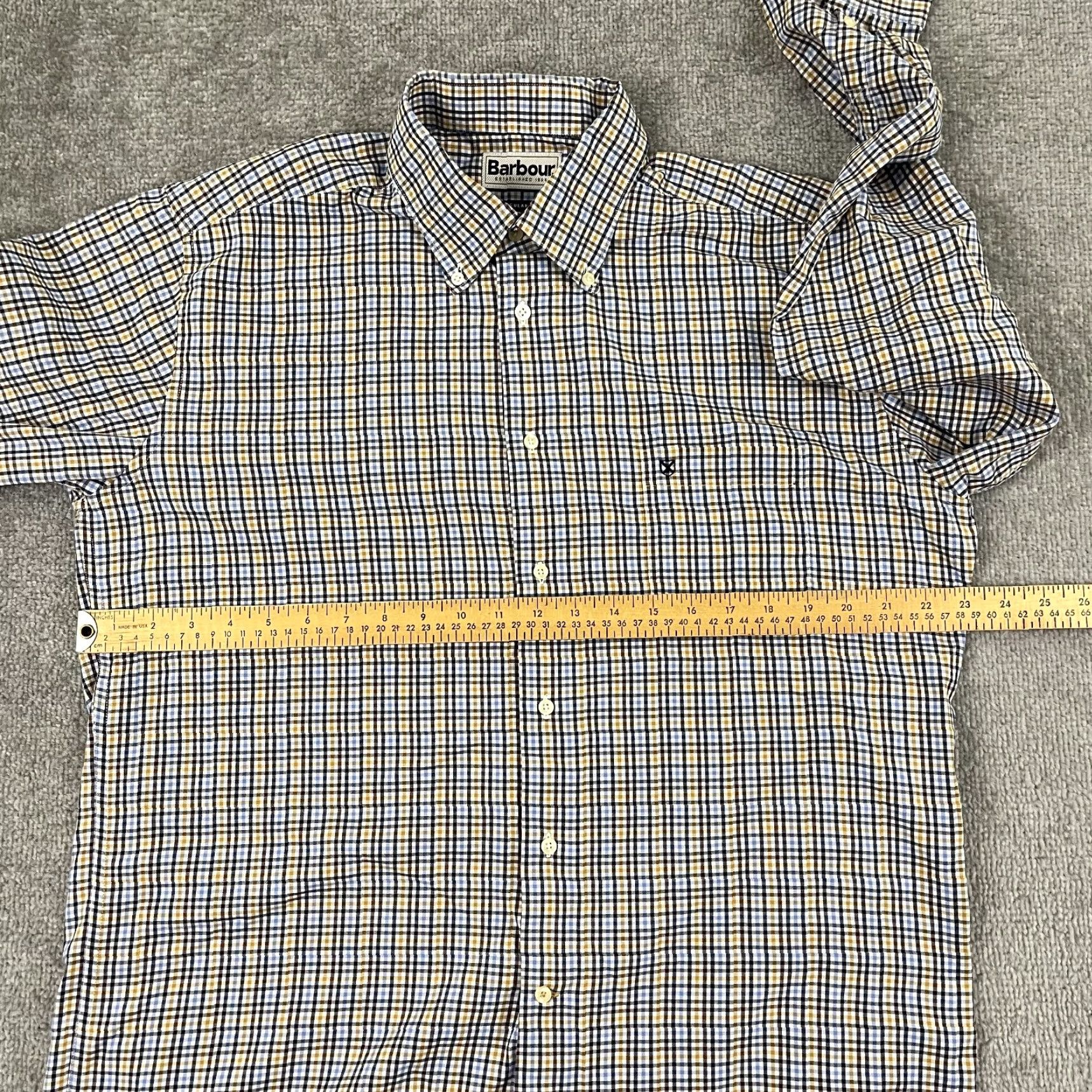 Barbour Barbour Shirt Mens Medium Regular Fit Multi Plaid Button Down Long Sleeve Casual Size US M / EU 48-50 / 2 - 6 Thumbnail