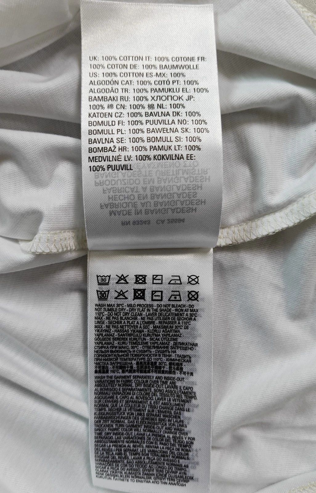 Diesel DIESEL White T-shirt T-Diegor-K75 T 4158 Size US M / EU 48-50 / 2 - 8 Thumbnail