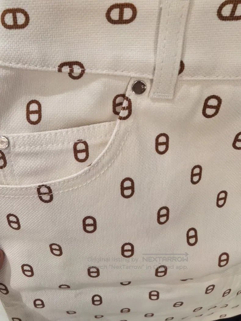 Hermes Hermes Denim Skirt Size 24" / US 00 / IT 34 - 2 Thumbnail