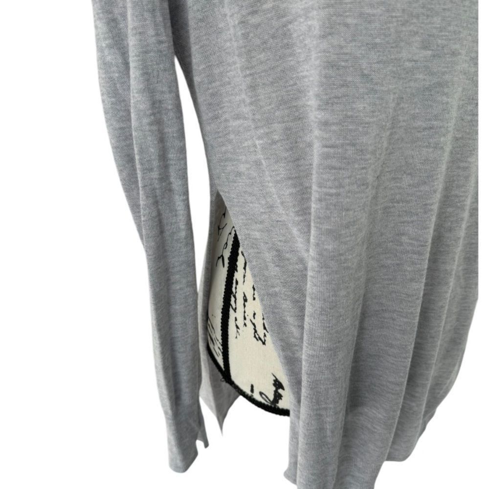 Zara Zara Knit SZ S grey lightweight sweater Size S / US 4 / IT 40 - 4 Thumbnail