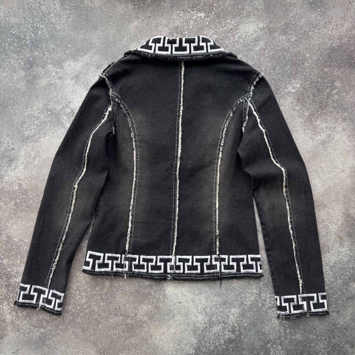 20471120 × Japanese Brand Beauty Angels Vintage Denim Blazer Size M / US 6-8 / IT 42-44 - 9 Thumbnail