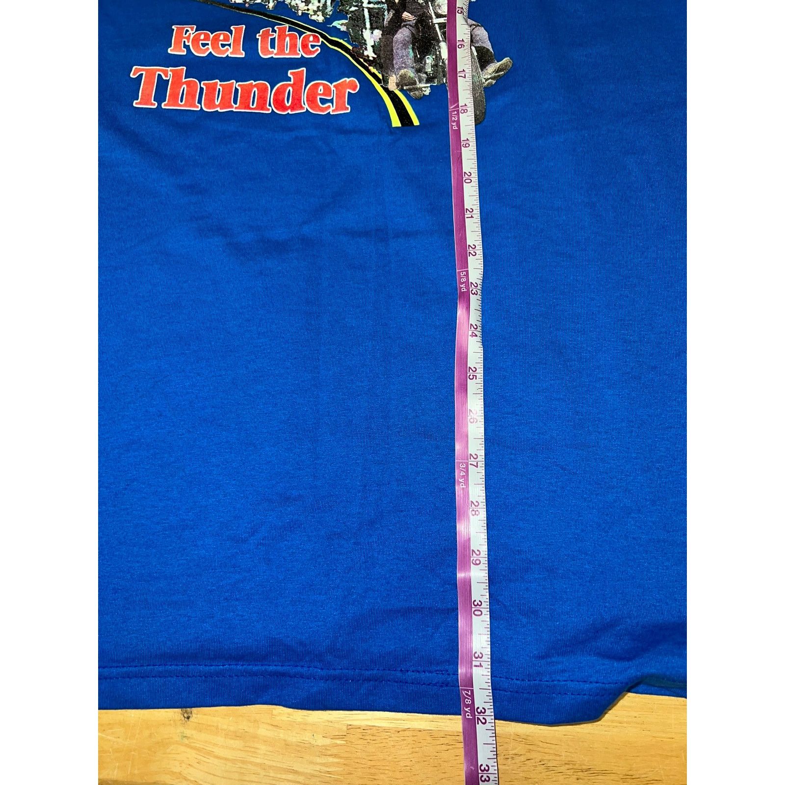 Fruit Of The Loom Vintage Cripple Creek Biker Shirt Feel Thunder 1997 Tee 90s Size US XXL / EU 58 / 5 - 9 Thumbnail