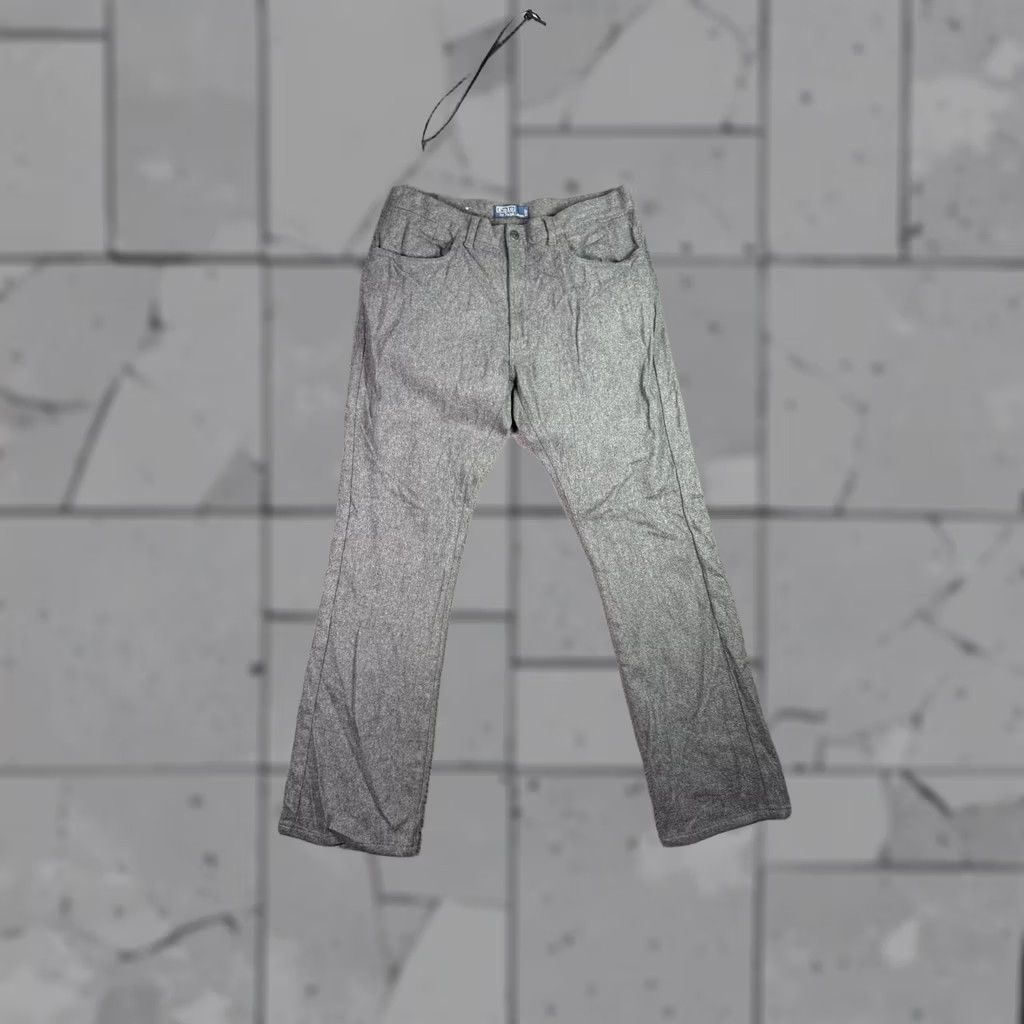 Polo Ralph Lauren Polo Ralph Lauren Mens Grey Wool Blend Straight Leg Trousers Pants 36x34 36x31 Size US M / EU 48-50 / 2 - 1 Thumbnail