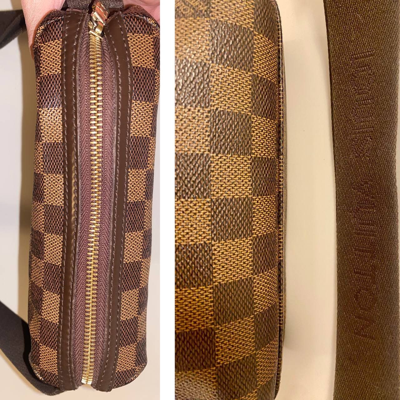 Louis Vuitton Louis Vuitton Damier Trotteur Beaubourg Ebene PM olav Size ONE SIZE - 7 Thumbnail