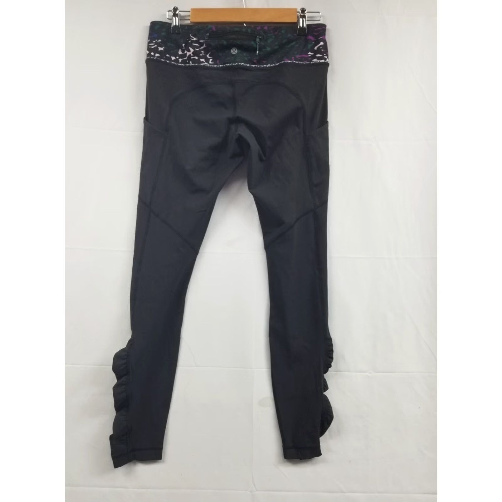 Lululemon Lululemon Women 8 Leggings Black Yoga Gym Dance Activewear Compression Tights With Pockets Athletic Fit Base Pace ©2026 Size 30" / US 8 / IT 44 - 2 Thumbnail