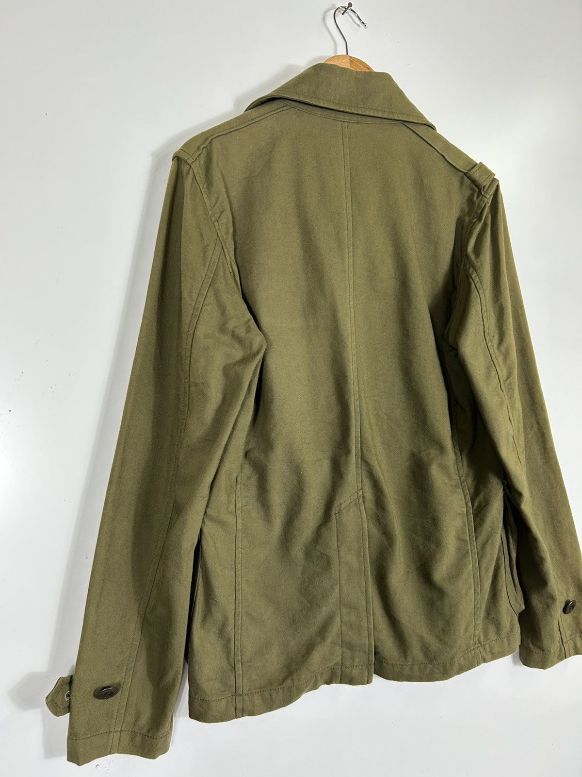 Japanese Brand 🔥Quadro Workwear Style Double Breast Coat Jacket Size US S / EU 44-46 / 1 - 16 Thumbnail