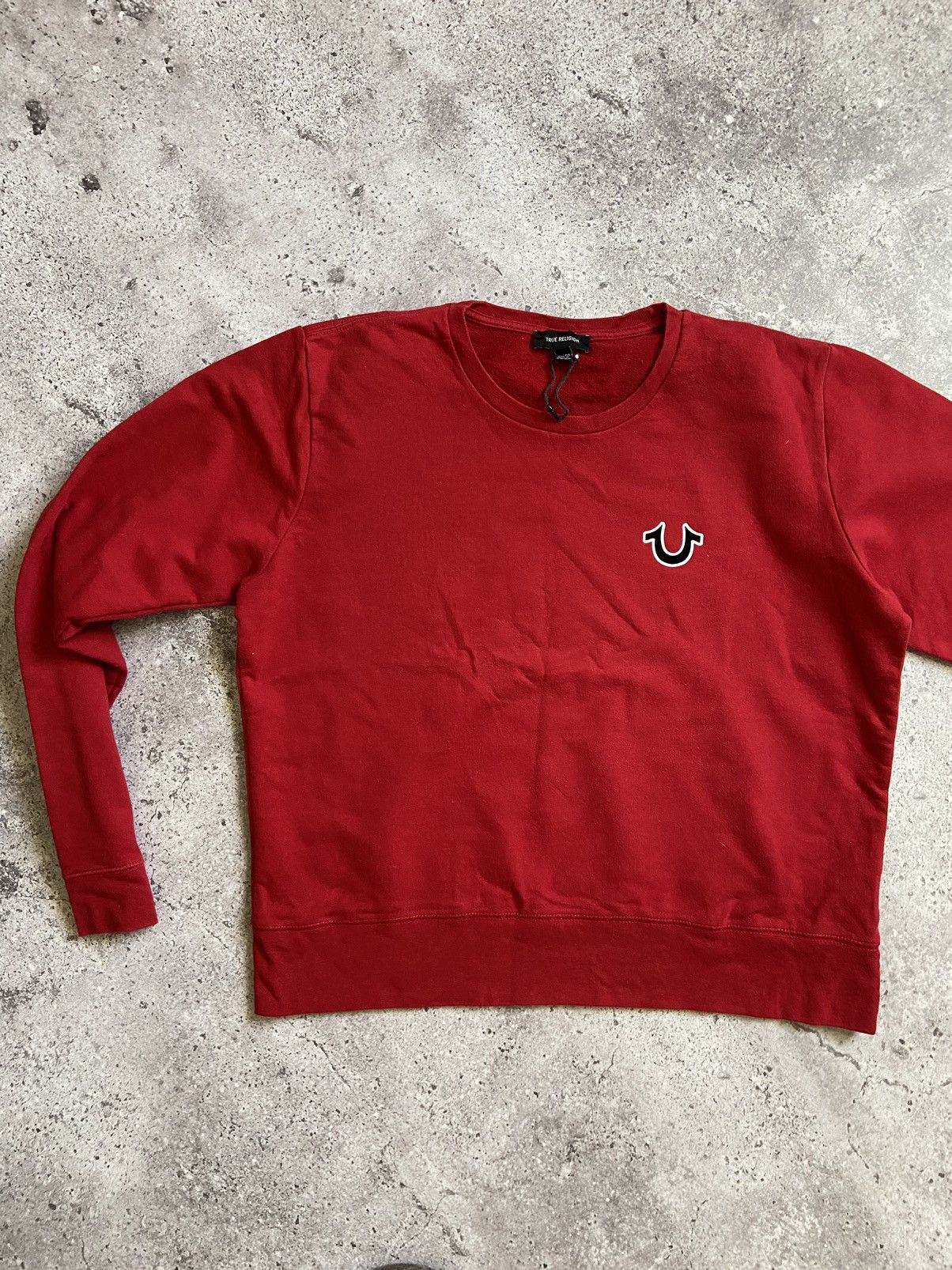 True Religion True Religion Big Logo Buddha Sweatshirt Vintage Size US XL / EU 56 / 4 - 7 Thumbnail