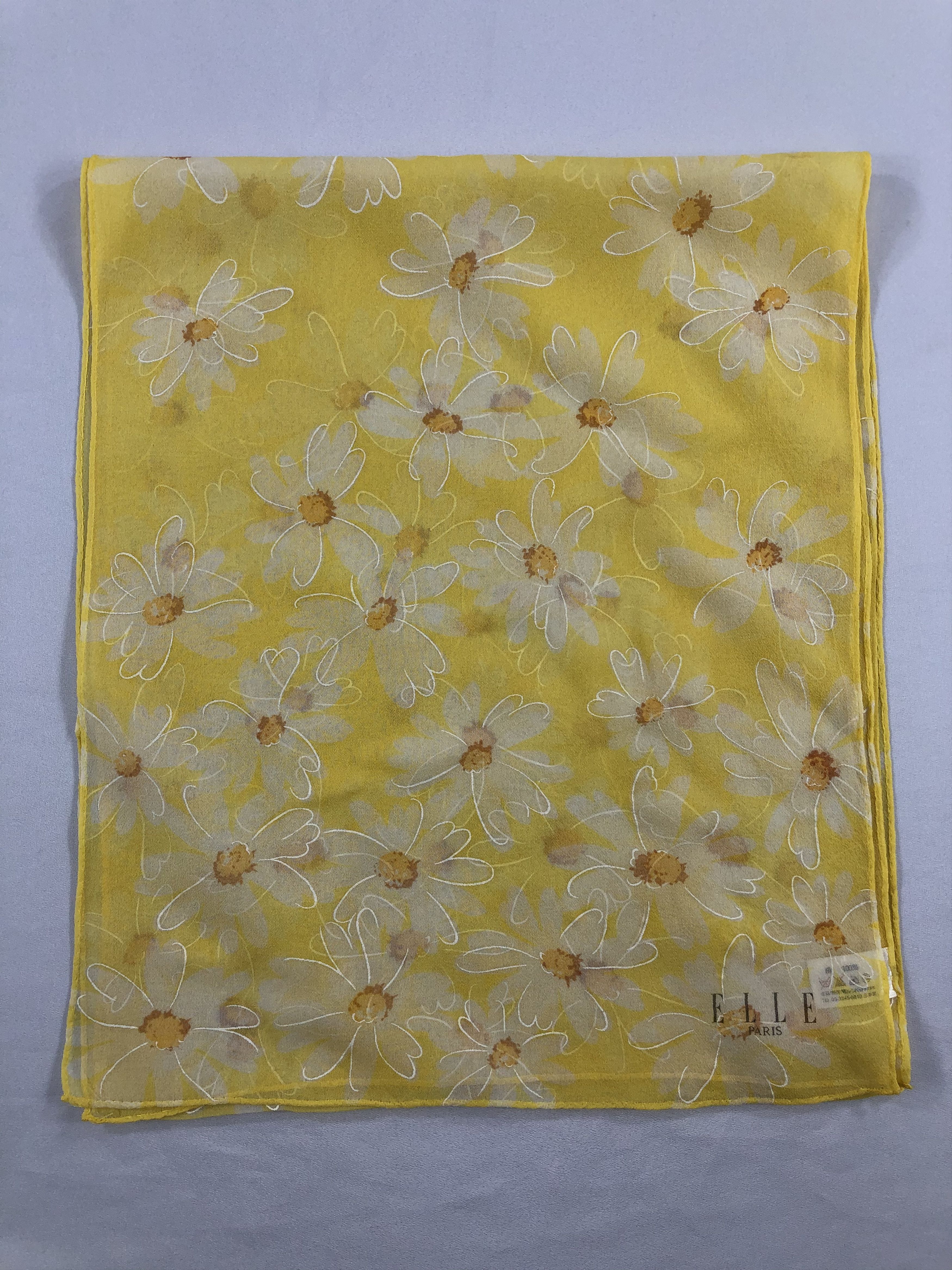 Vintage Vintage Elle Silk Scarf Size ONE SIZE - 2 Thumbnail