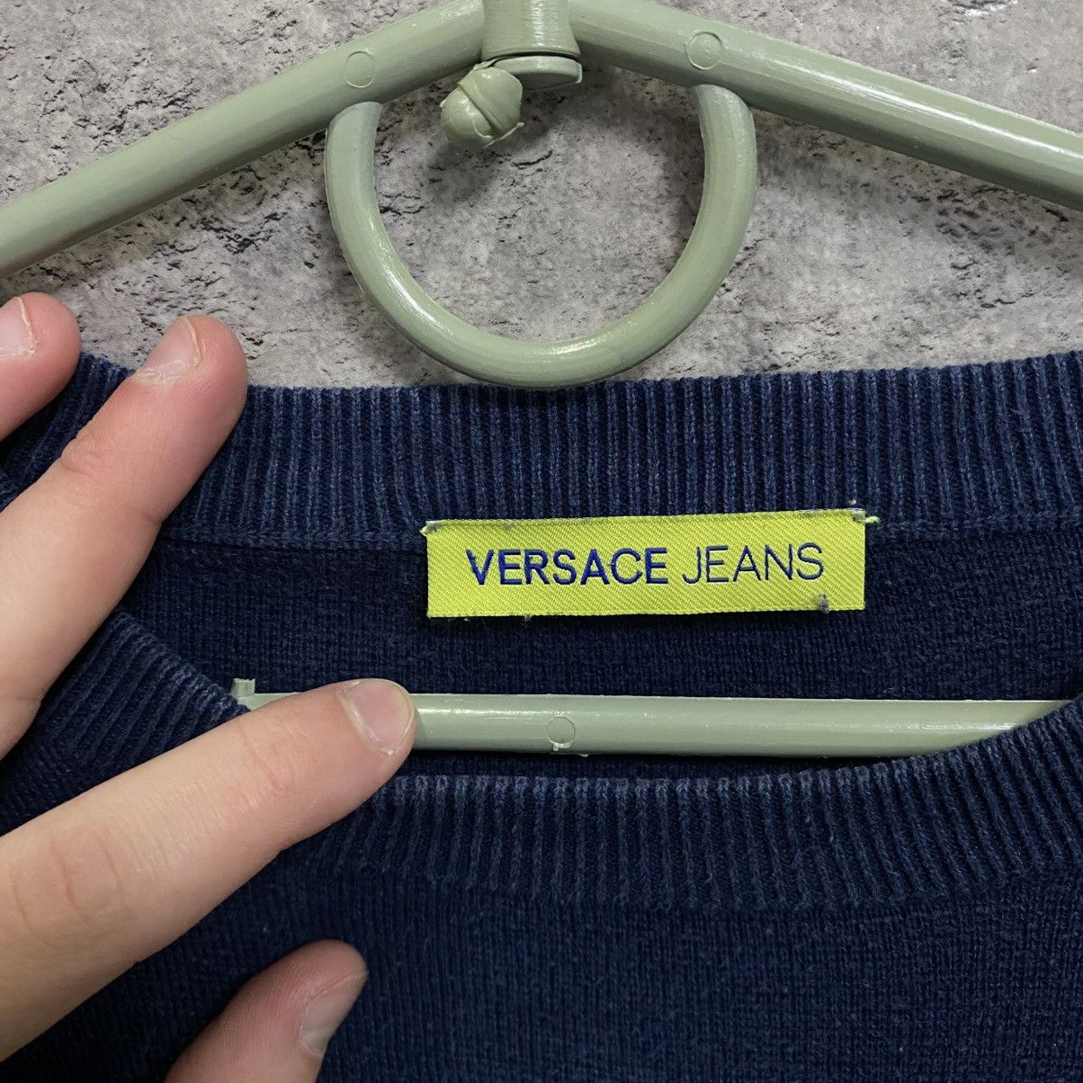 Versace Jeans Sweatshirt Big Logo