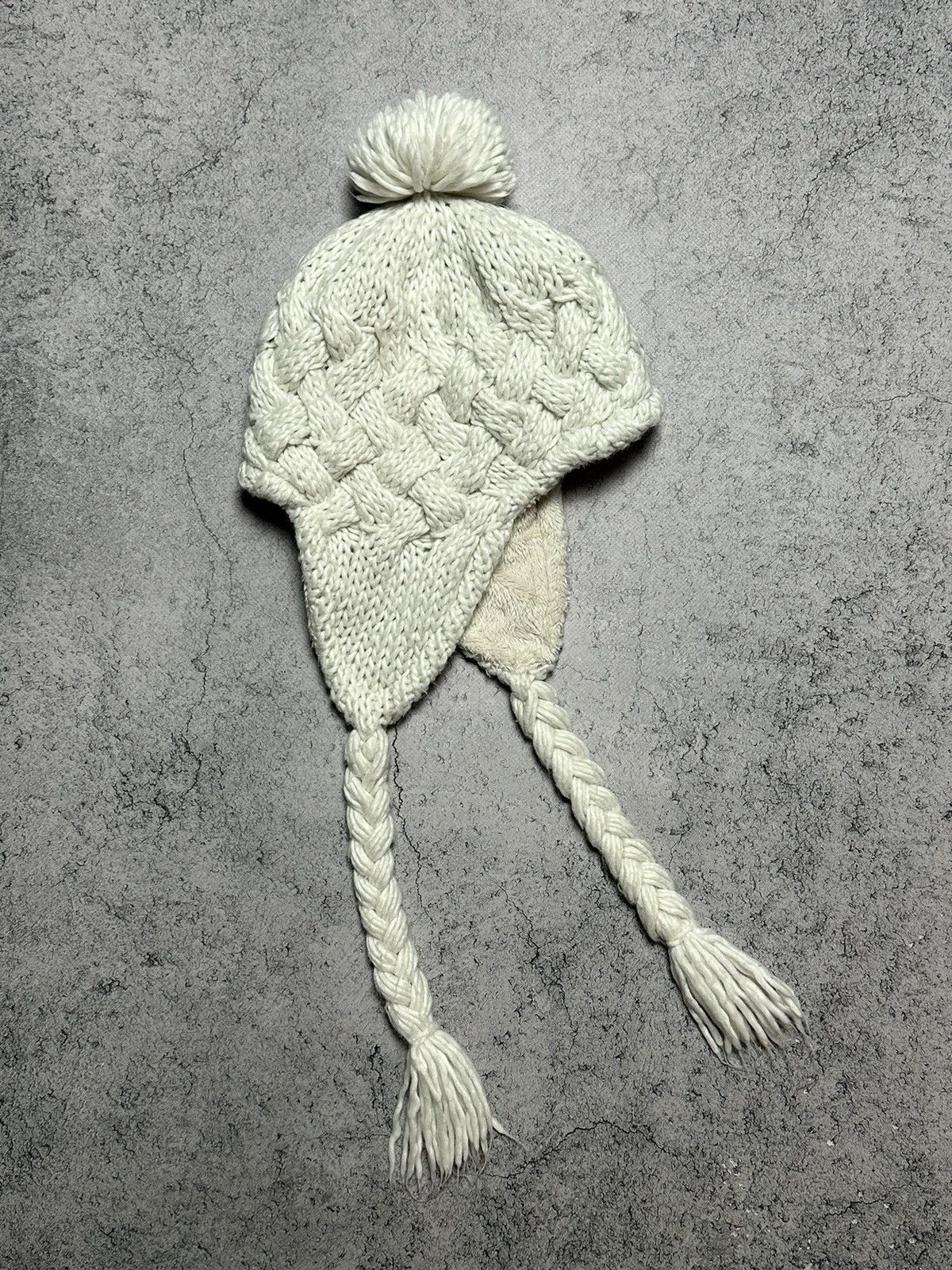 The North Face The North Face Earflap Knit Beanie Hat Ski Size ONE SIZE - 6 Thumbnail