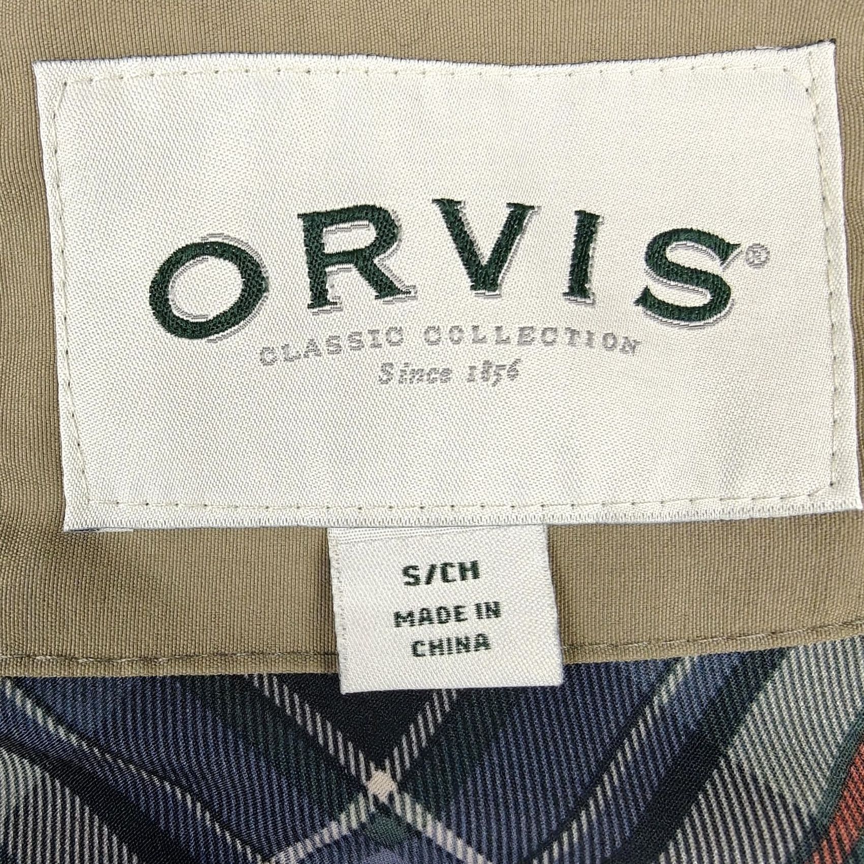 Orvis Orvis Jacket Mens Small Beige Classic Collection Full Zip Stretch Windbreaker Size US S / EU 44-46 / 1 - 5 Thumbnail