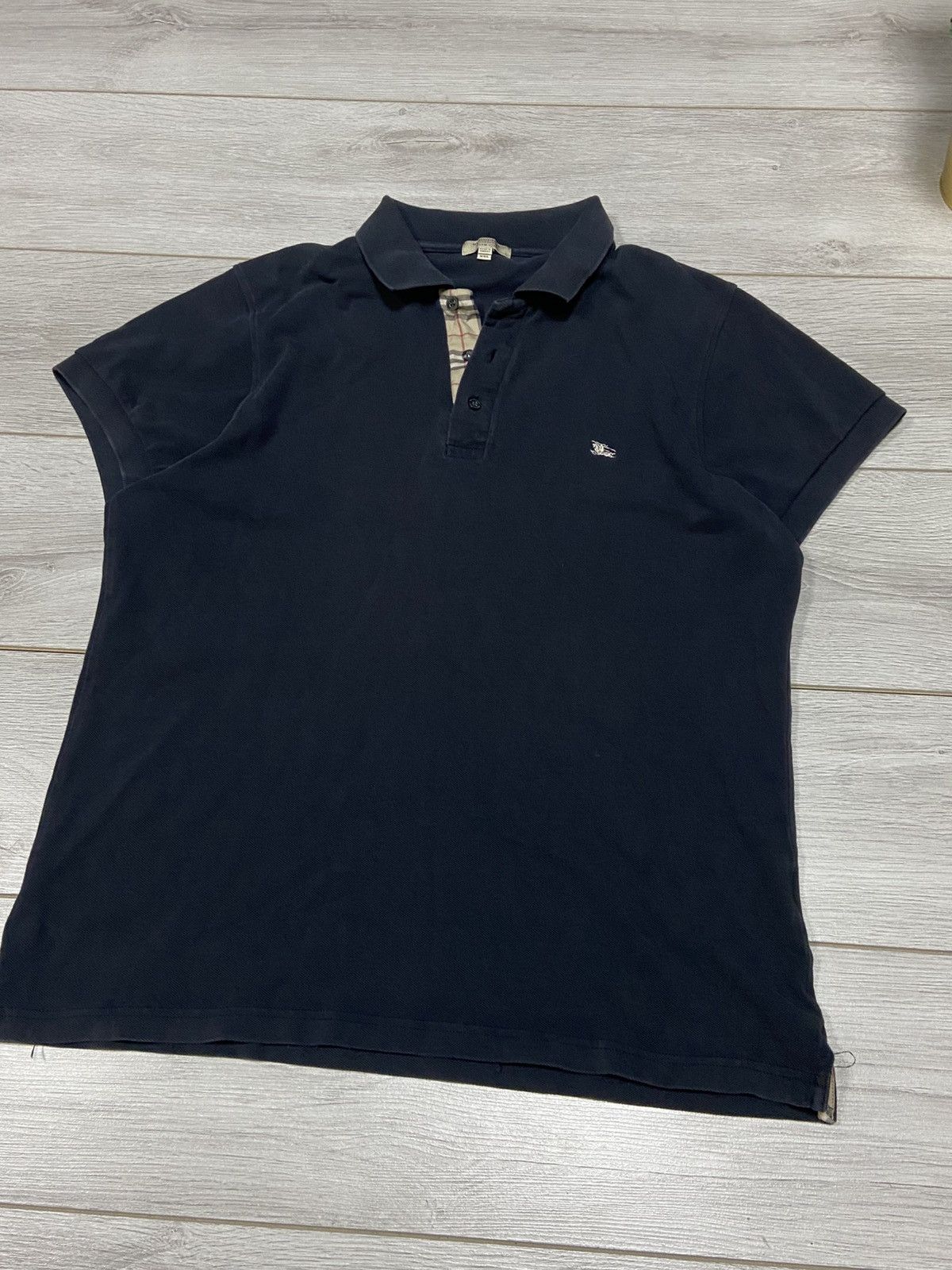Burberry Burberry London England vintage nova check polo shirt Size US XXL / EU 58 / 5 - 2 Thumbnail