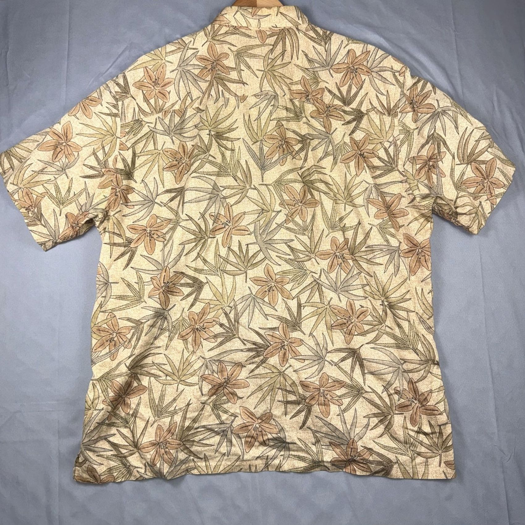 Pendleton Pendleton Shirt Mens L Beige Floral Hawaiian Aloha Button Front Casual Shirt Size US L / EU 52-54 / 3 - 2 Thumbnail