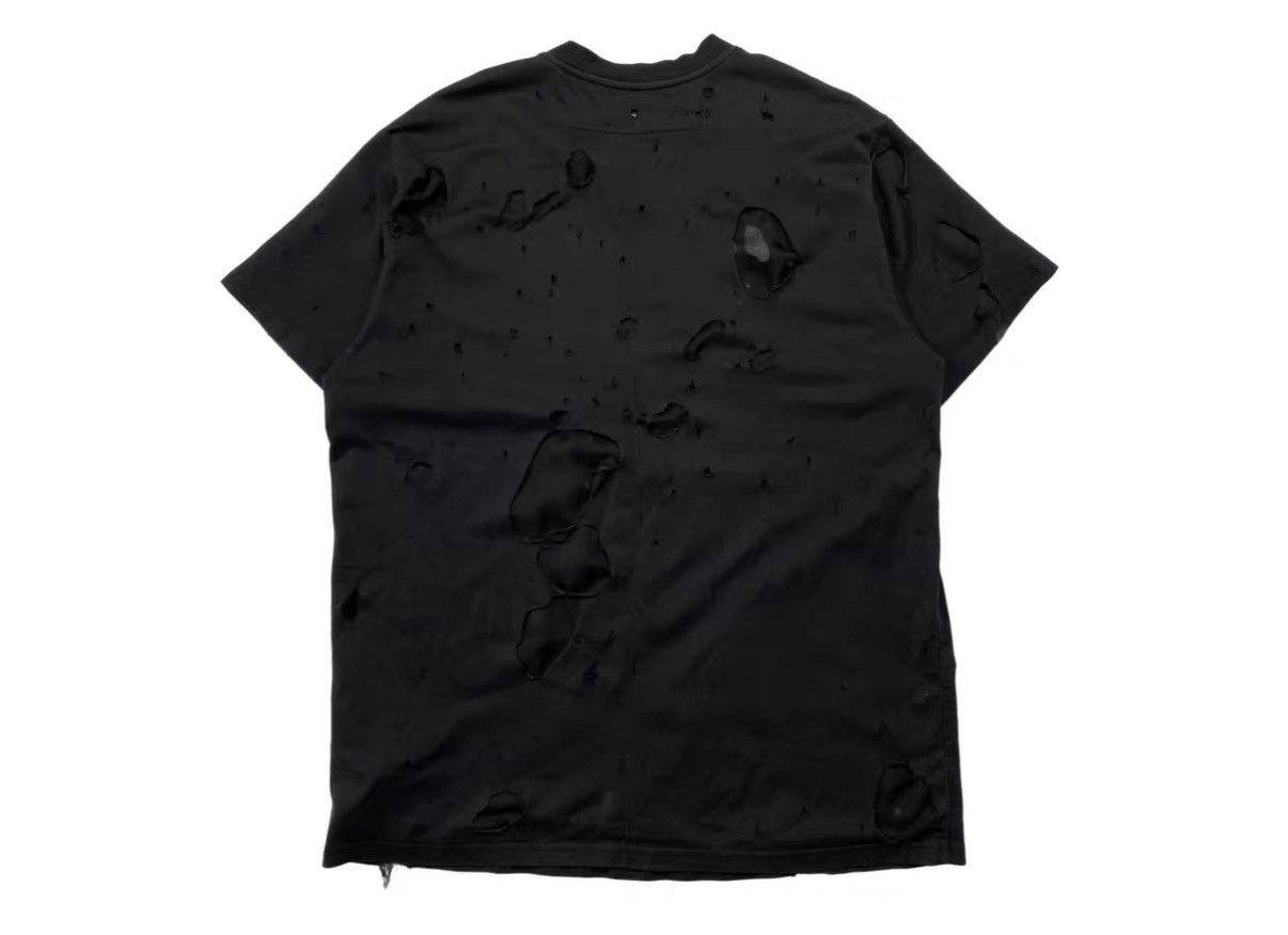 Givenchy Givenchy Signature Heavy Distressed T-Shirt J31 Size US S / EU 44-46 / 1 - 2 Thumbnail