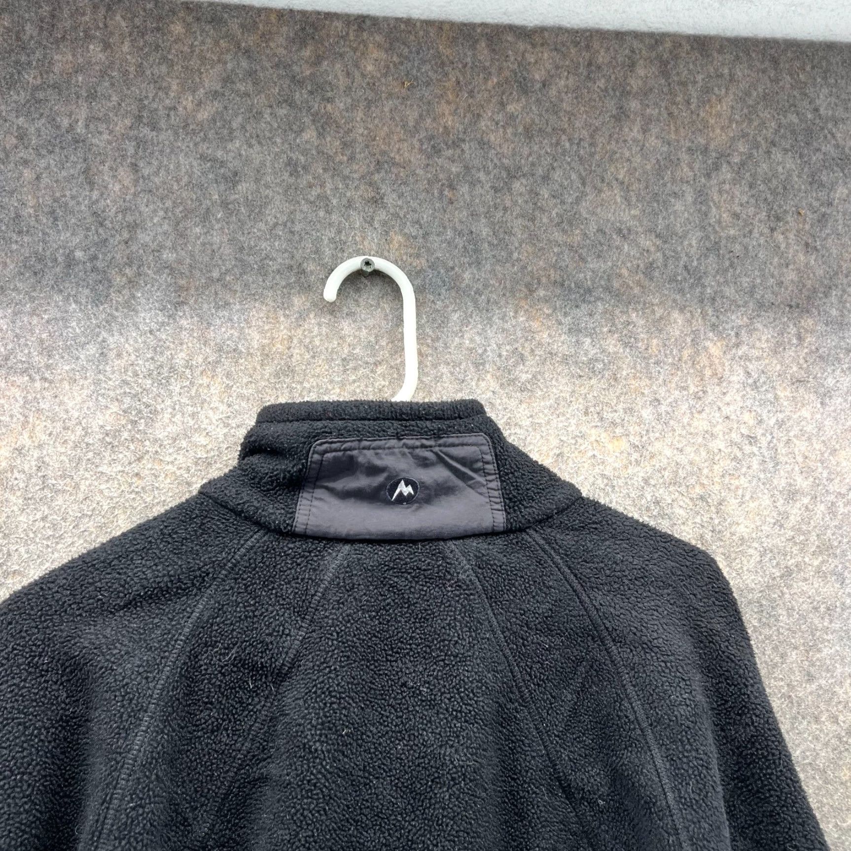 Marmot Marmot Jacket Women Medium Black Full Zip Polyester Fleece Vtg Winter Sweater Size M / US 6-8 / IT 42-44 - 2 Thumbnail