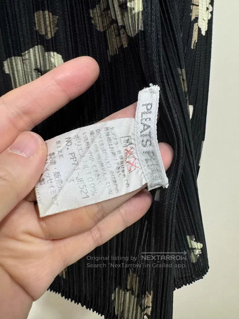 Issey Miyake Issey Miyake Black Floral Vest Size L / US 10 / IT 46 - 6 Thumbnail
