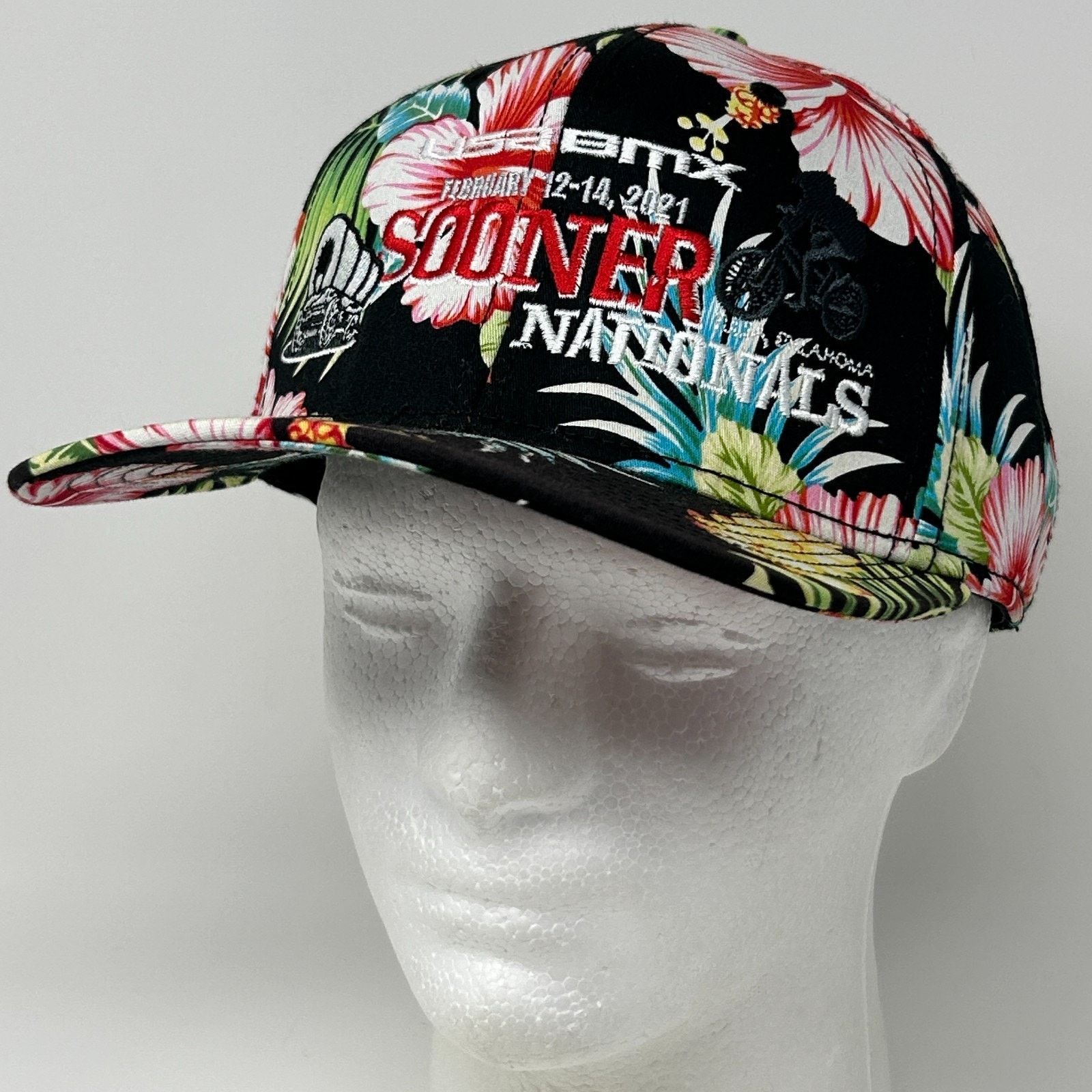Otto USA BMX Sooner Nationals 2021 Hat Baseball Cap Bike Race Size ONE SIZE - 9 Thumbnail