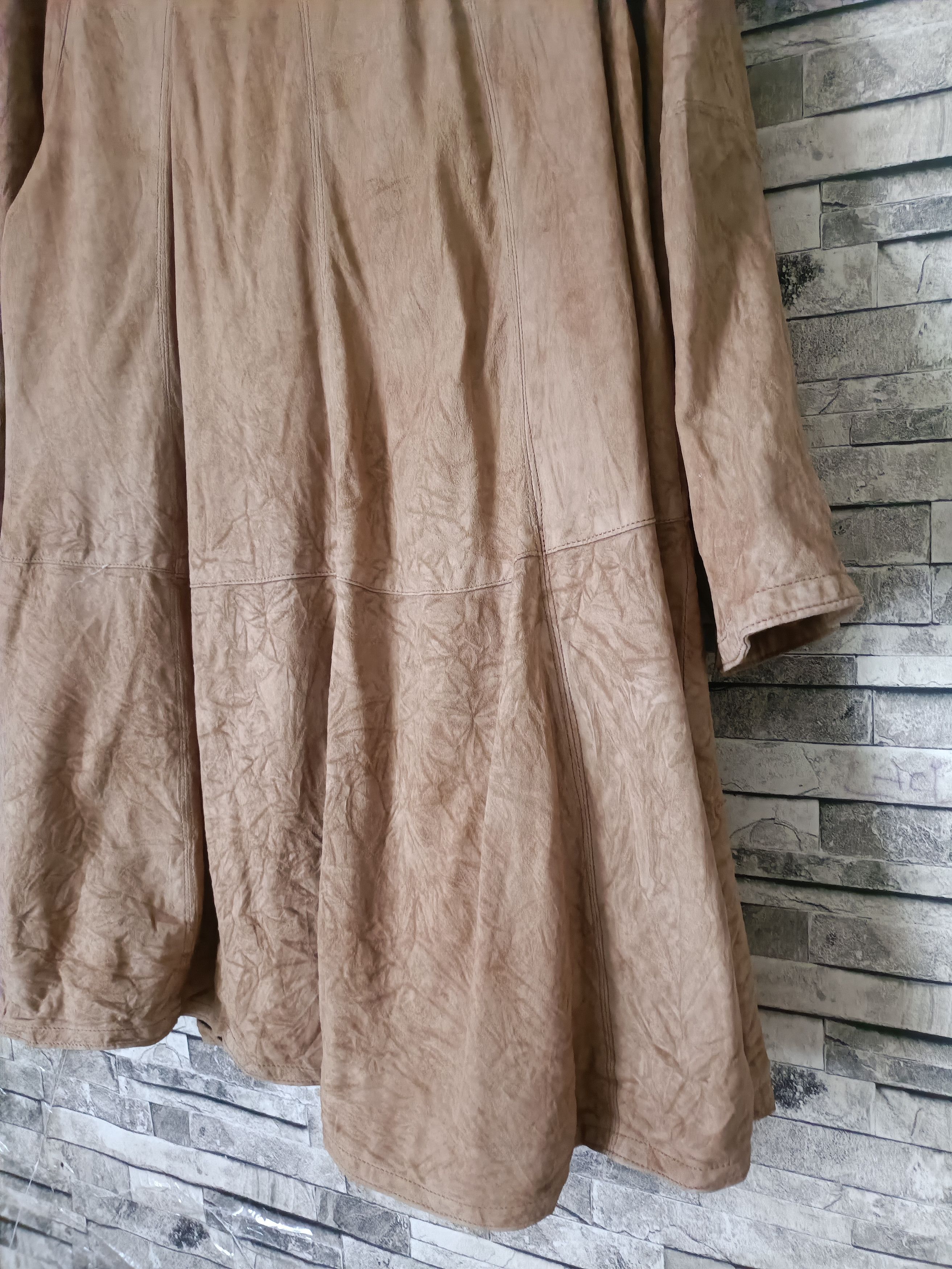 Artisan Outfitters Vintage settore by defrino leather swing coat italian Size S / US 4 / IT 40 - 7 Thumbnail