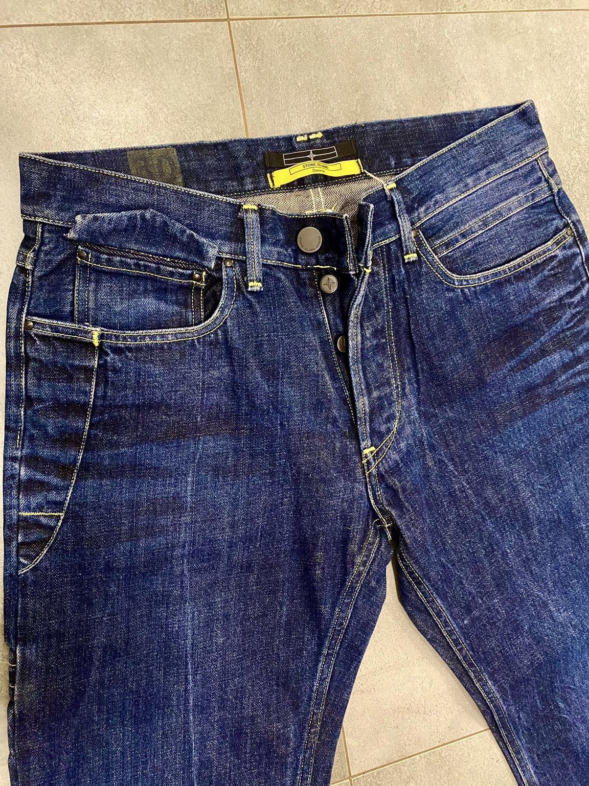 Stone Island × Vintage Jeans Stone Island Denim Vintage Size US 30 / EU 46 - 3 Thumbnail