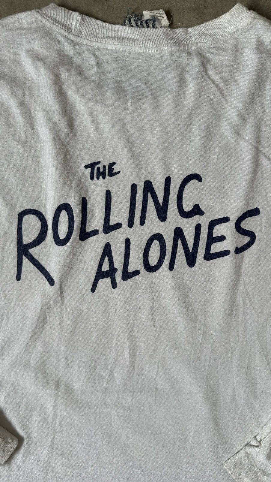 Japanese Brand THE ROLLING ALONES ROLLING STONES LS TEE Size US L / EU 52-54 / 3 - 7 Thumbnail