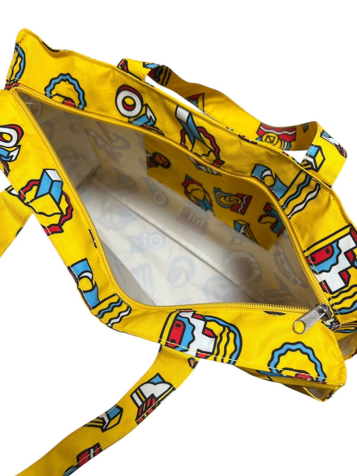 Bape Bape Baby Milo Tote Bag Bape Kids Block Pattern Yellow Size ONE SIZE - 5 Thumbnail