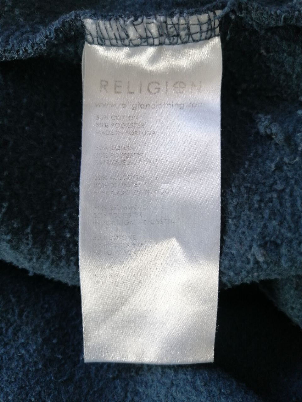 Other Religion hoodie with skeleton on the back Size US L / EU 52-54 / 3 - 7 Thumbnail