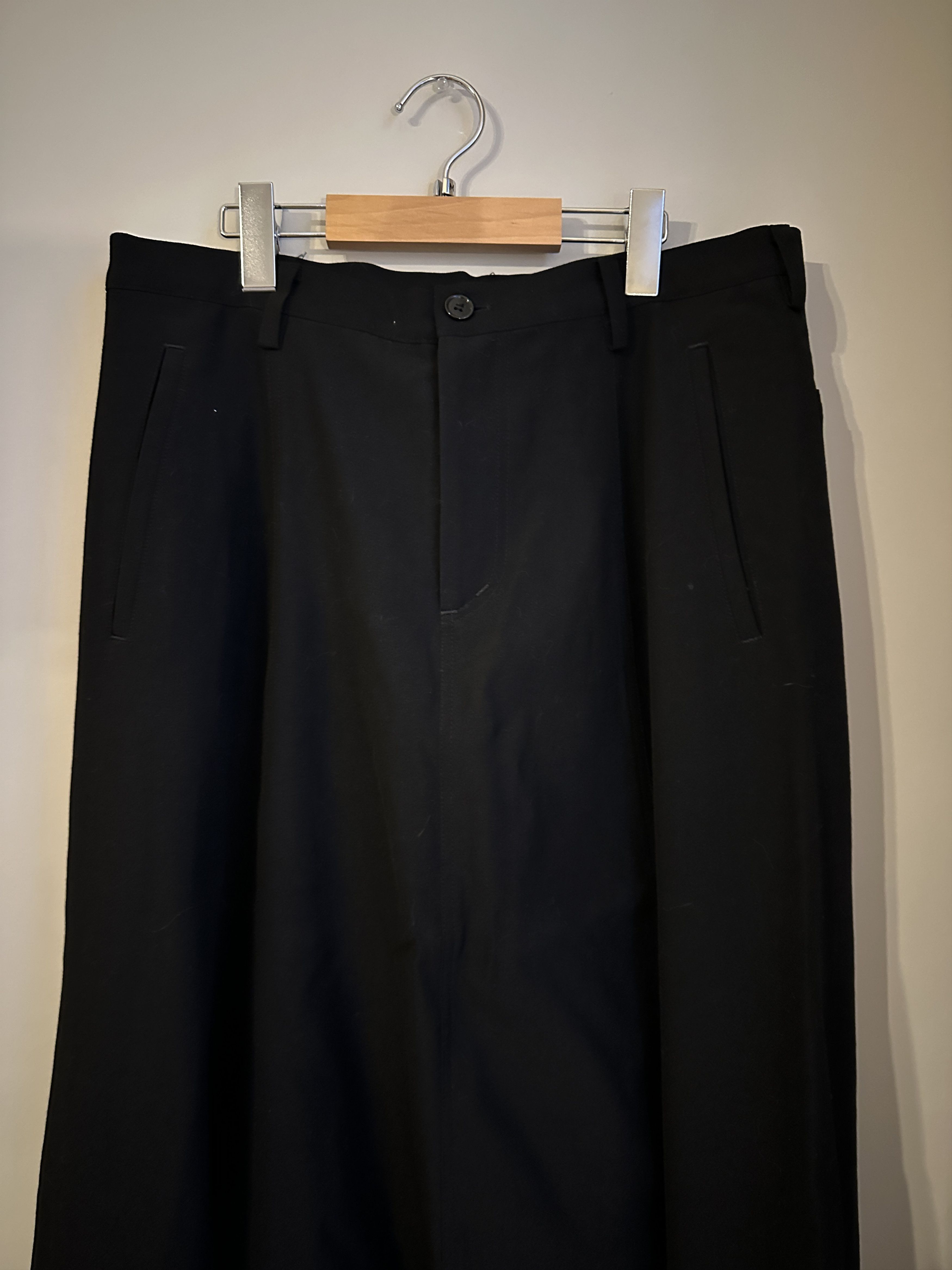 Yaponskii Wool Drop Crotch Pants, Free Size