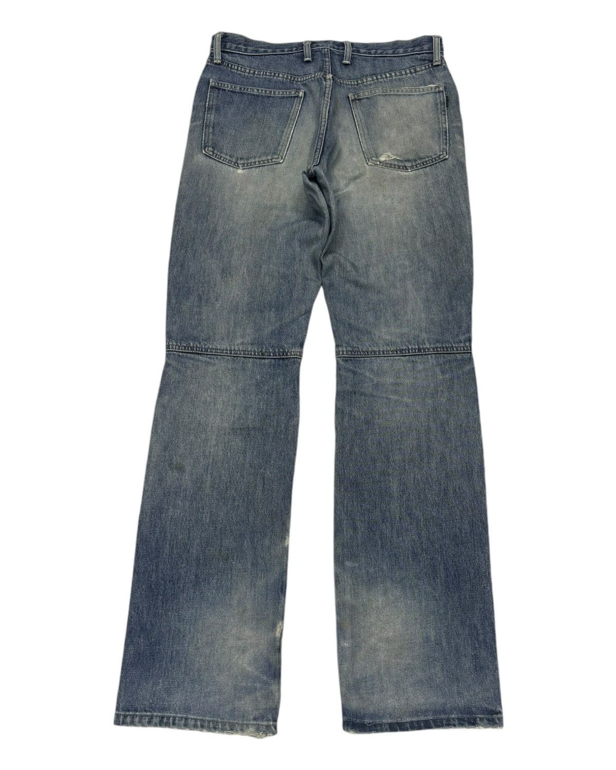 Hysteric Glamour 🔥BLUE WAY DISTRESSED DENIM BIKER JEANS STYLE PPFM Size US 31 - 2 Thumbnail