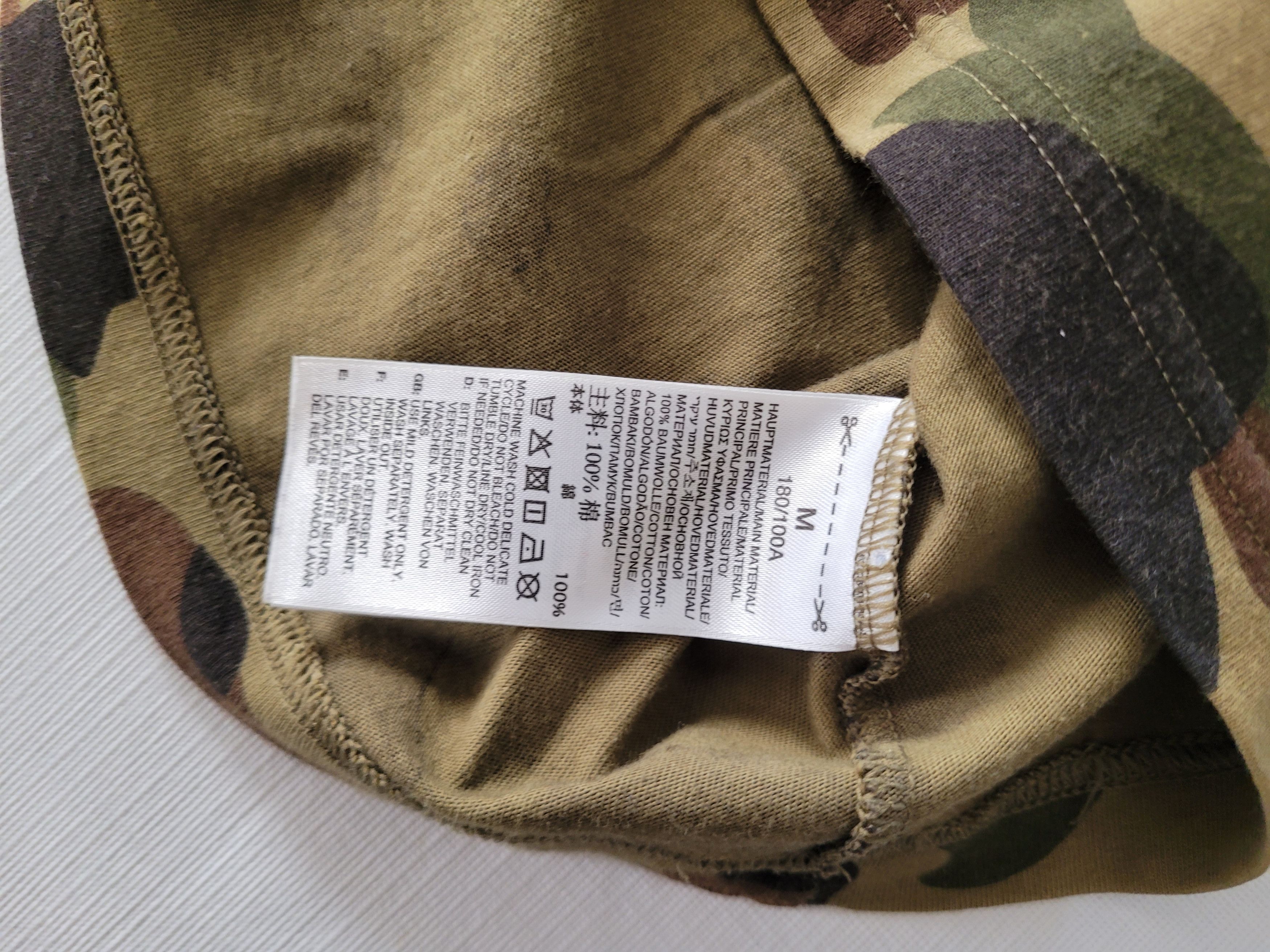 Adidas × Bape BAPE x adidas adicolor Tee Olive Cargo Size US M / EU 48-50 / 2 - 7 Thumbnail