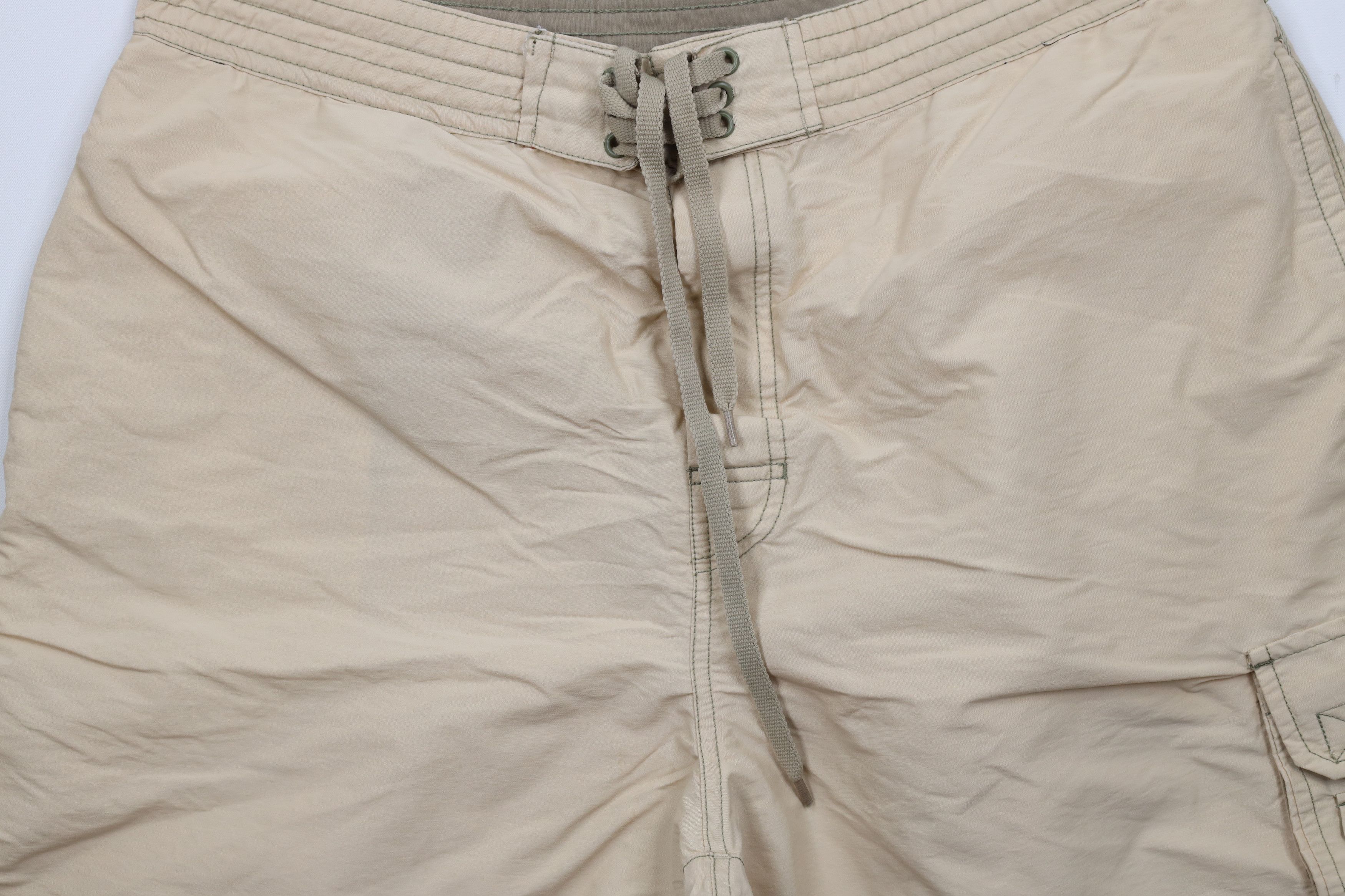 Tommy Hilfiger × Vintage Vintage 90s Tommy Hilfiger Spell Cargo Shorts Swim Trunks Size US 36 / EU 52 - 3 Thumbnail
