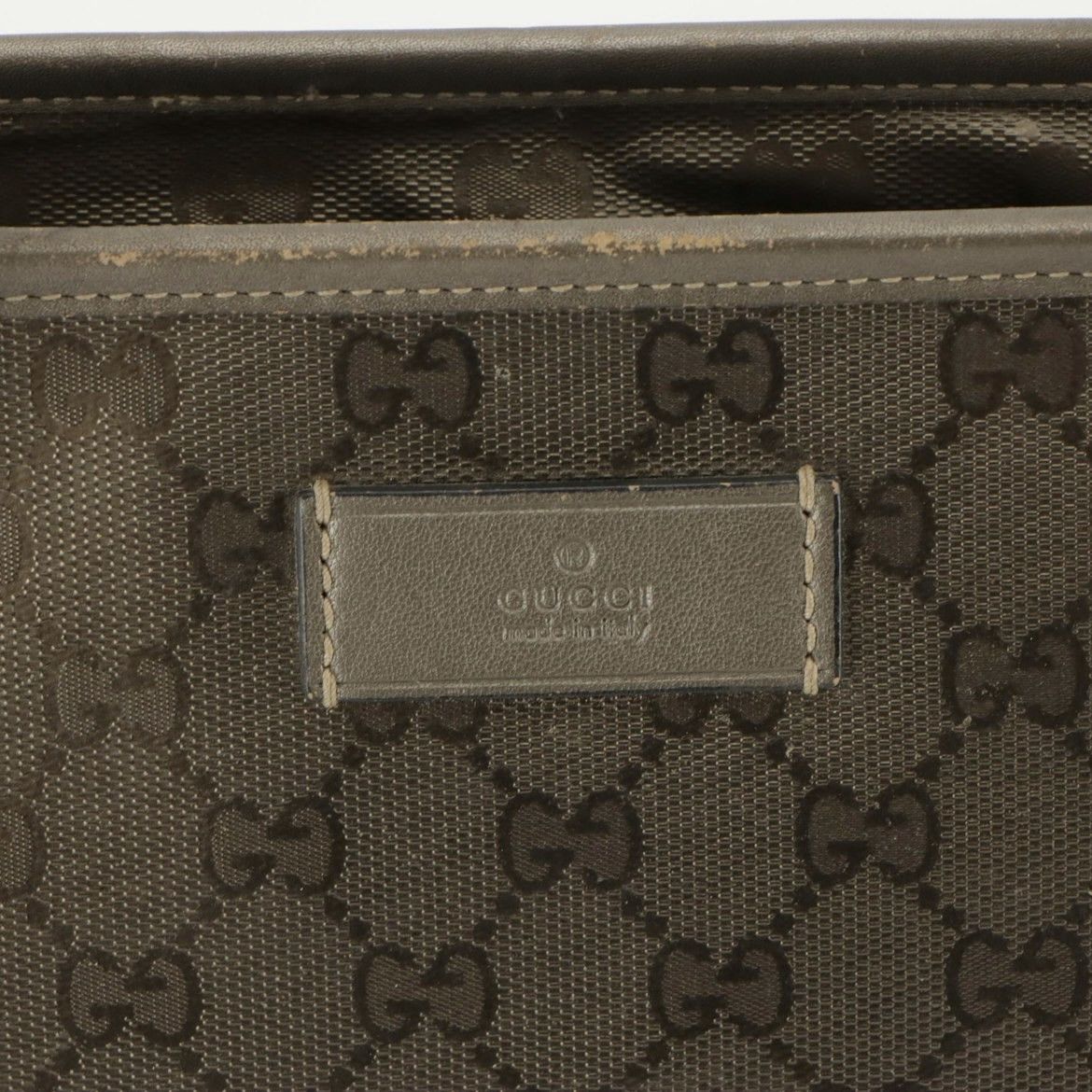 Gucci Gucci GG Imprime Metallic Coated Canvas Tote Bag Size ONE SIZE - 3 Thumbnail