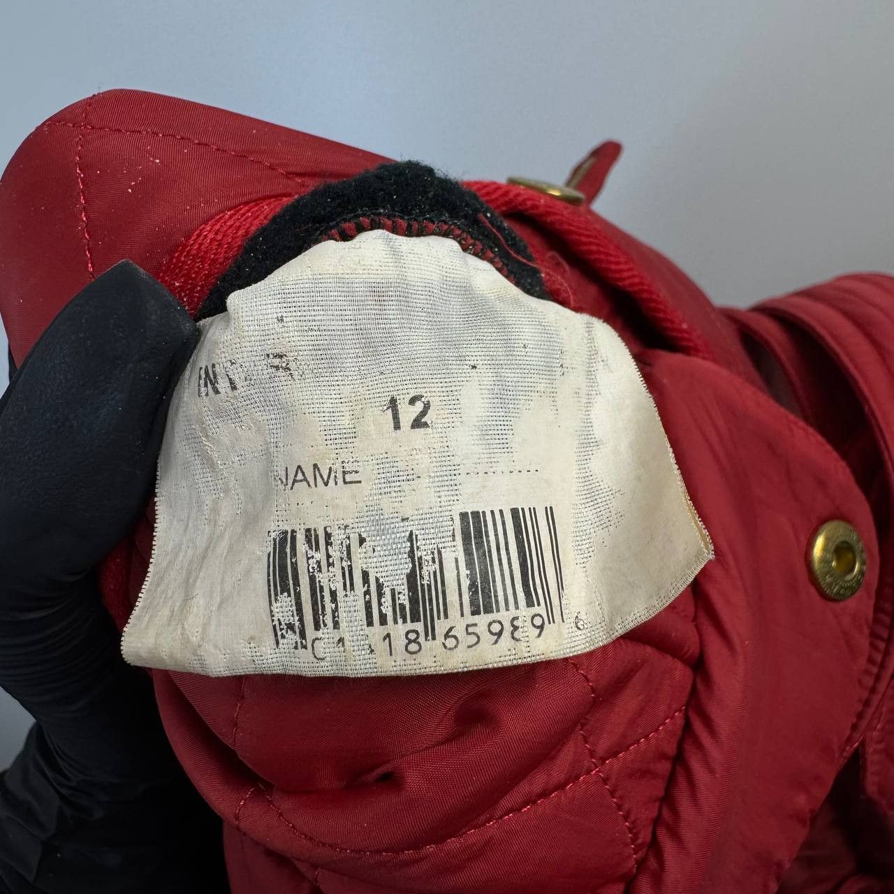 Barbour Barbour International Womens Quilted Red Belted Size UK 12 Size L / US 10 / IT 46 - 8 Thumbnail