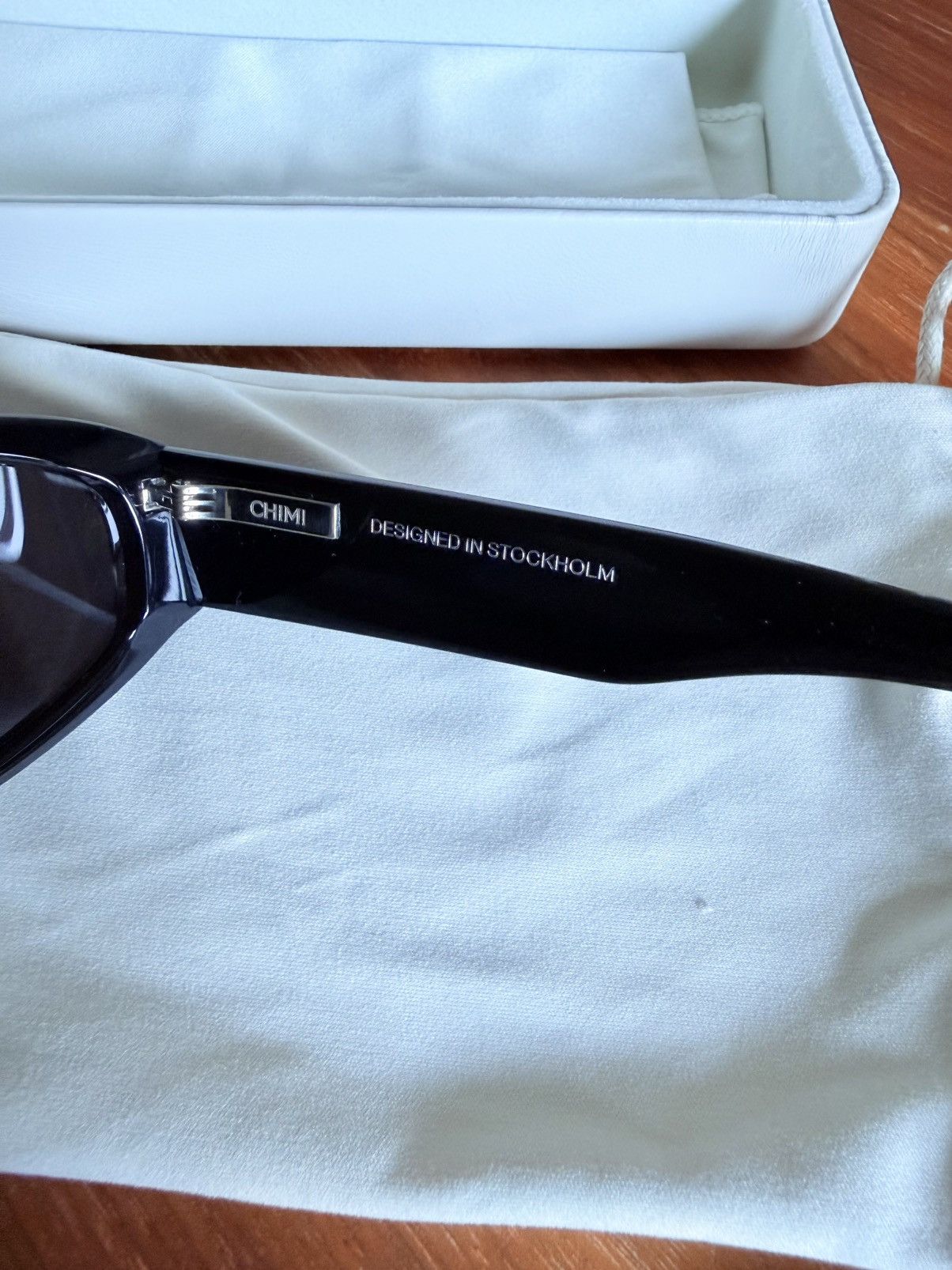 CHIMI CHIMI 09 Sunglasses in Black NEW Size ONE SIZE - 9 Thumbnail