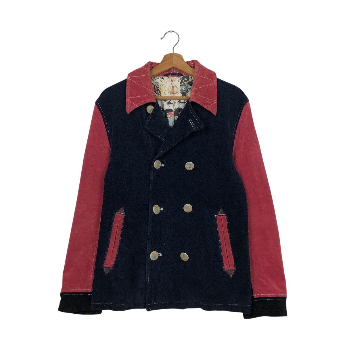 Japanese Brand 📌Vintage Biker Jacket Cricky Mountain Project Double Breast Size US M / EU 48-50 / 2 - 2 Thumbnail