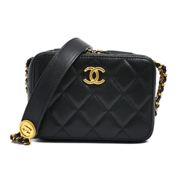 Chanel Chanel CHANEL Mini Camera Bag Caviar Shoulder Bag Leather Shoulder Bag AP2858 DUTY FREE for USA Size ONE SIZE - 1 Thumbnail