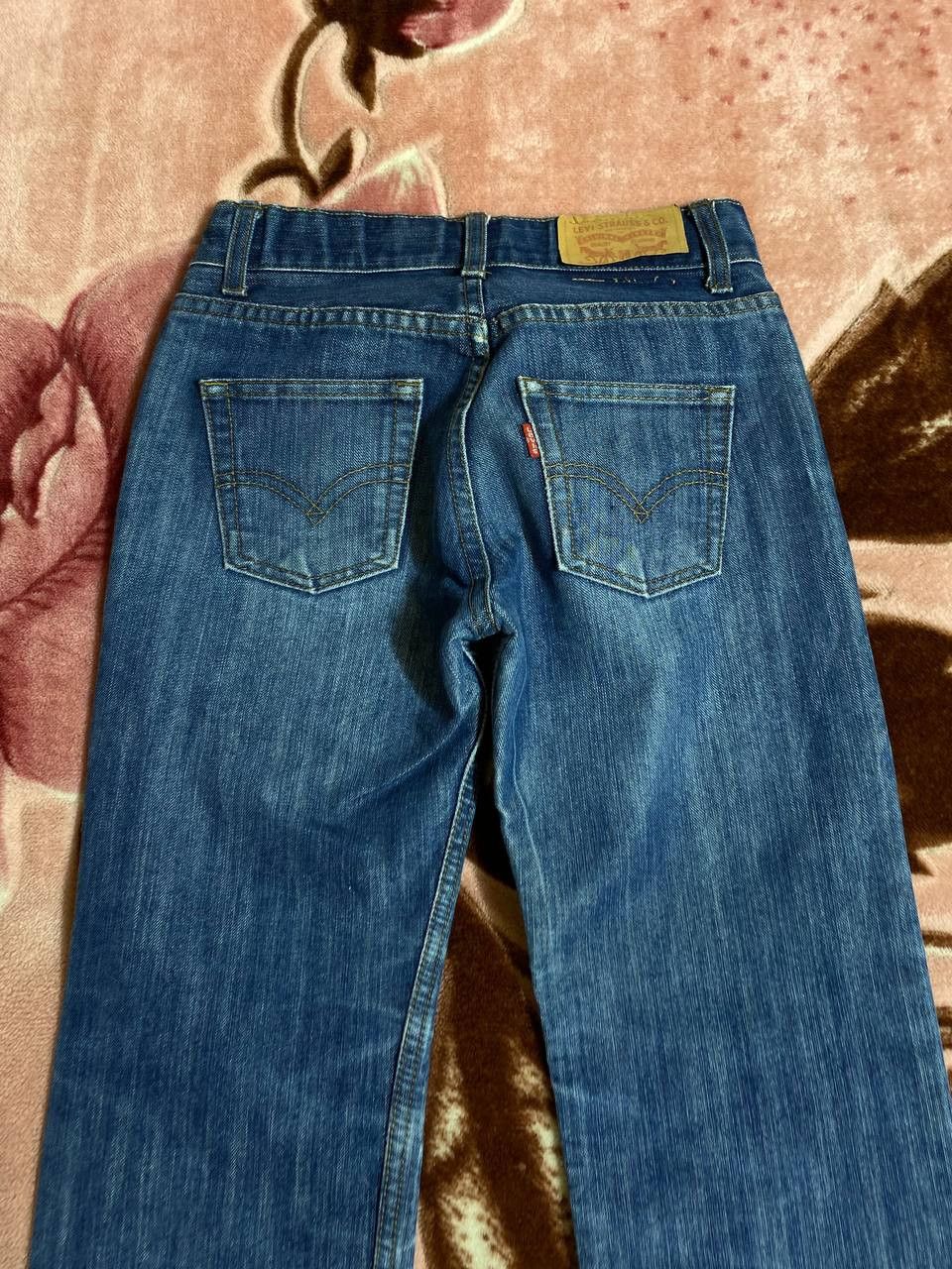 Levi's × Vintage Crazy vintage 90’s Levi’s 514 faded denim jeans workwear Size US 32 / EU 48 - 11 Thumbnail