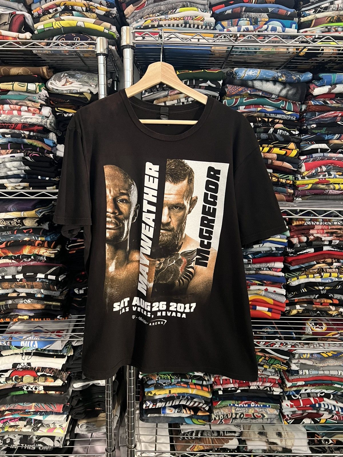 TMT 2017 Mayweather vs Conor McGregor Boxing UUFC MMA Tee Size US XL / EU 56 / 4 - 1 Thumbnail