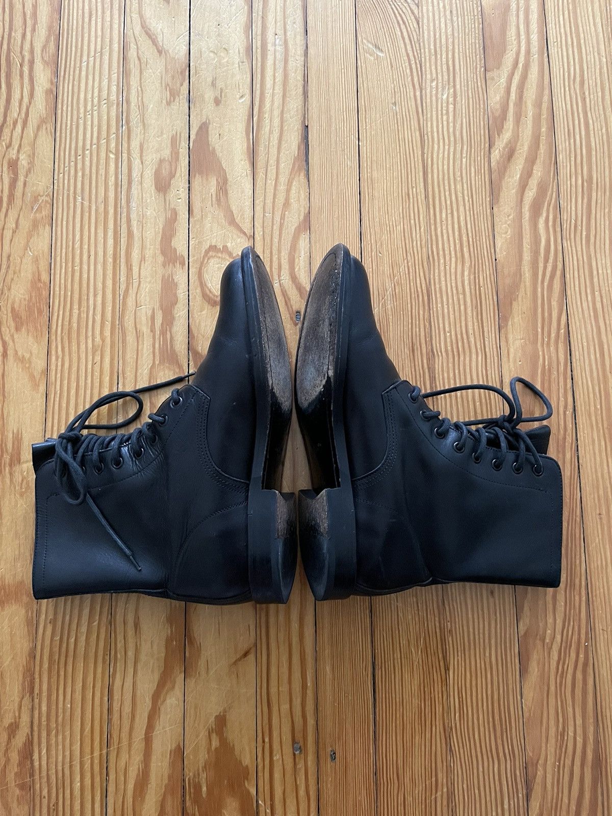 Hedi Slimane × Saint Laurent Paris Saint Laurent FW14 Ranger Combat Boots Black Hedi Slimane Size US 8 / EU 41 - 4 Thumbnail